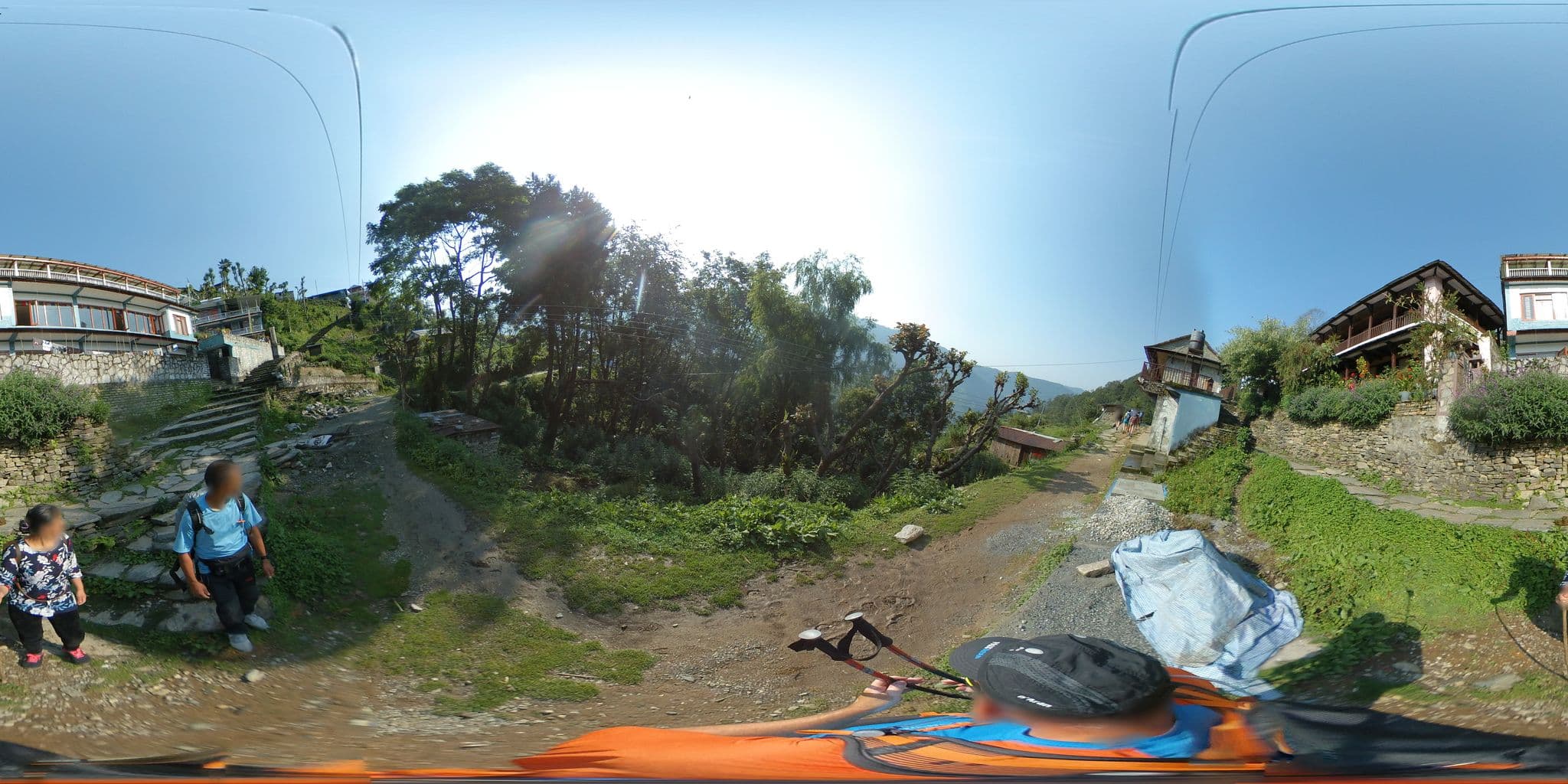 Street view near Sakura Hotel, Chitre