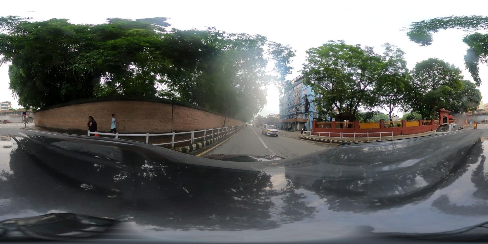 Street view near Marriot Hospitality, Kathmandu — © sakarbhusal (CC BY-SA · Mapillary)