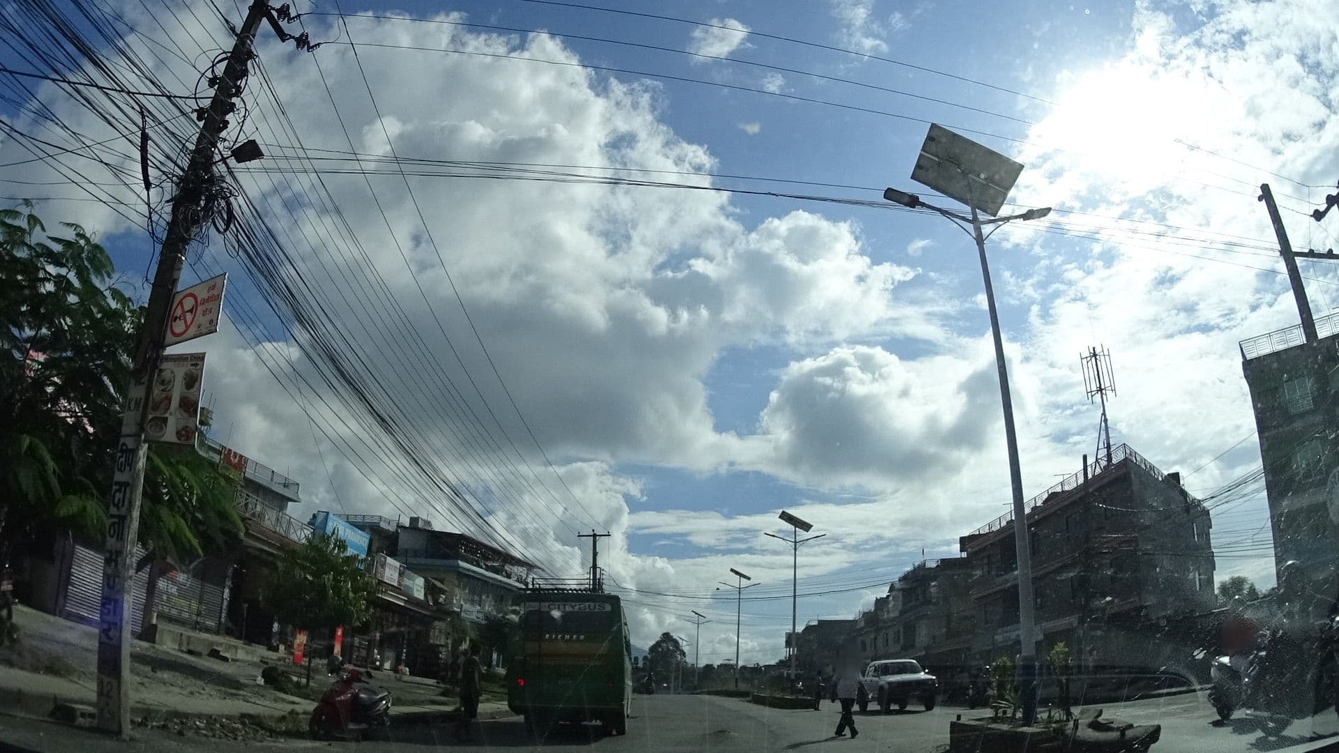 Street view near Paradise Pokhara Apartments N'Hotel, Pokhara