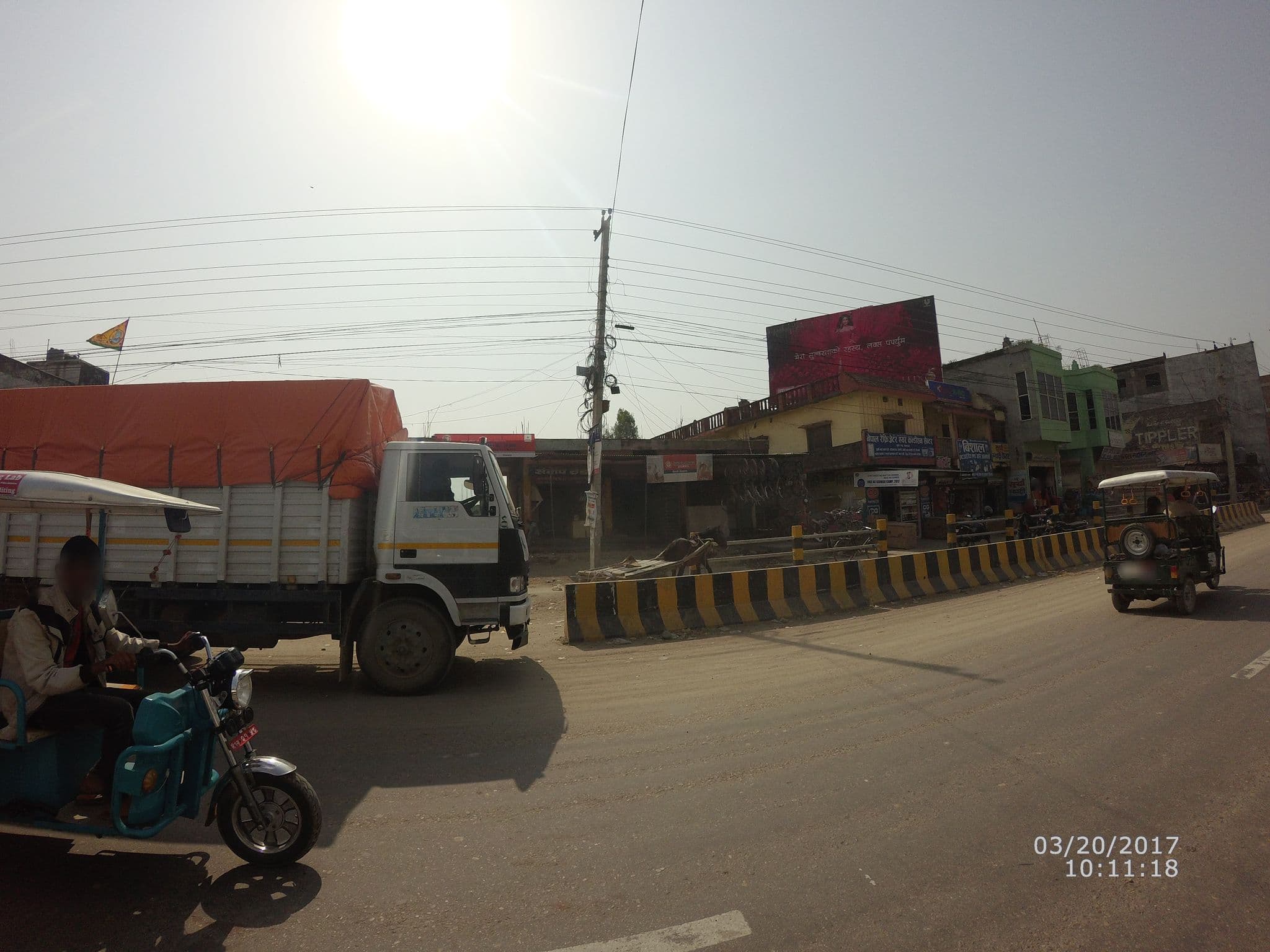 Street view near Hotel Mid-West, Nepalgunj