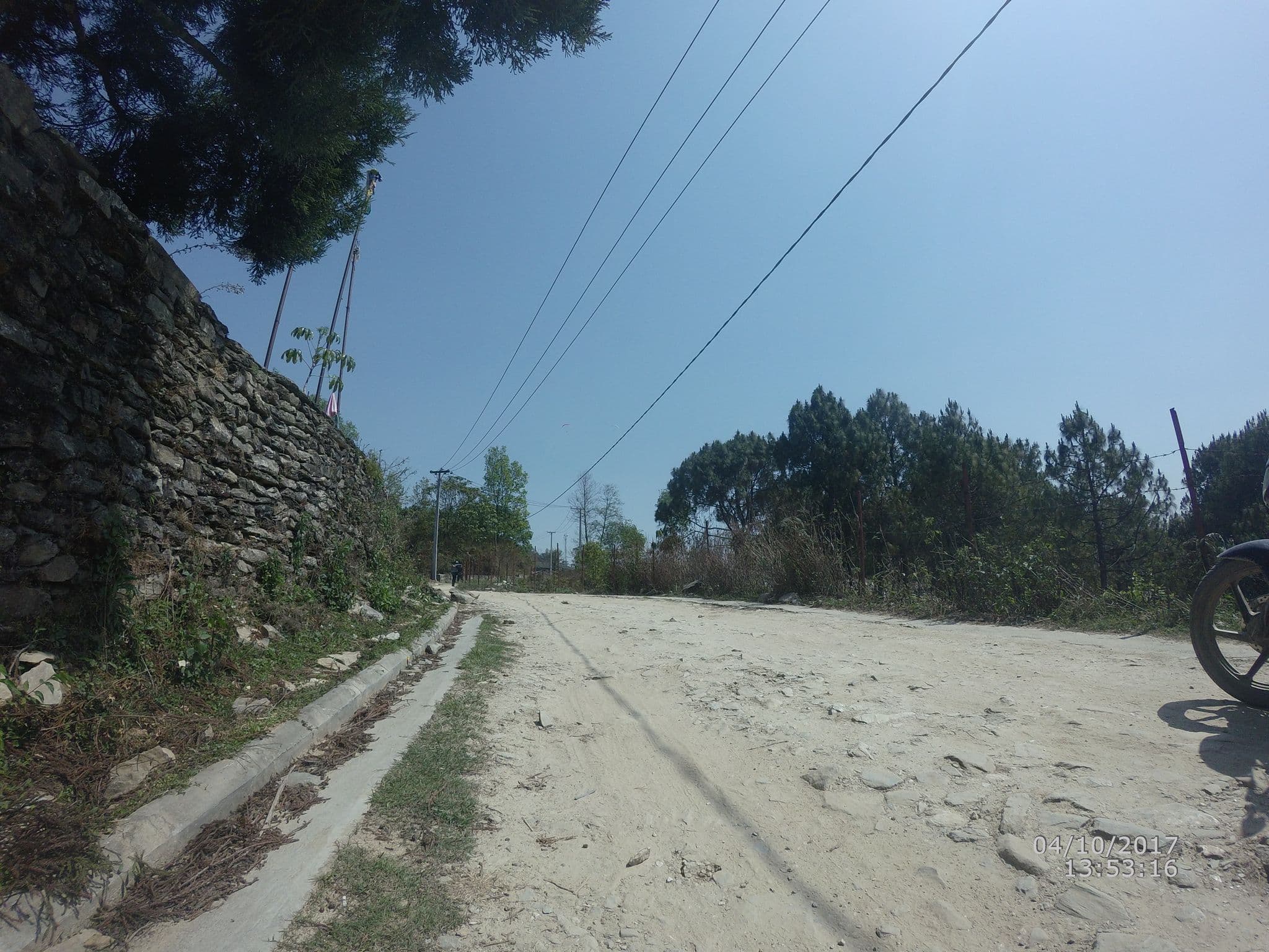 Street view near Sherpa Resort, Pokhara