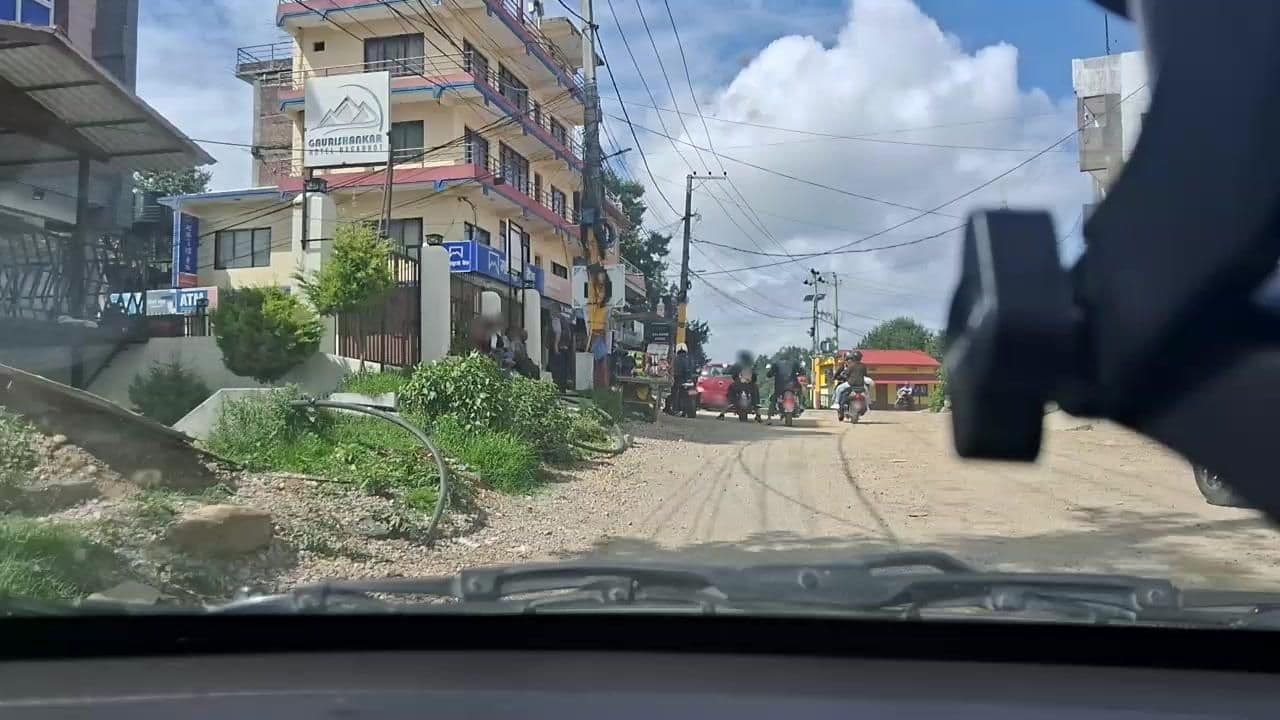 Street view near Gaurisankhar, Nagarkot — © roadroid (CC BY-SA · Mapillary)