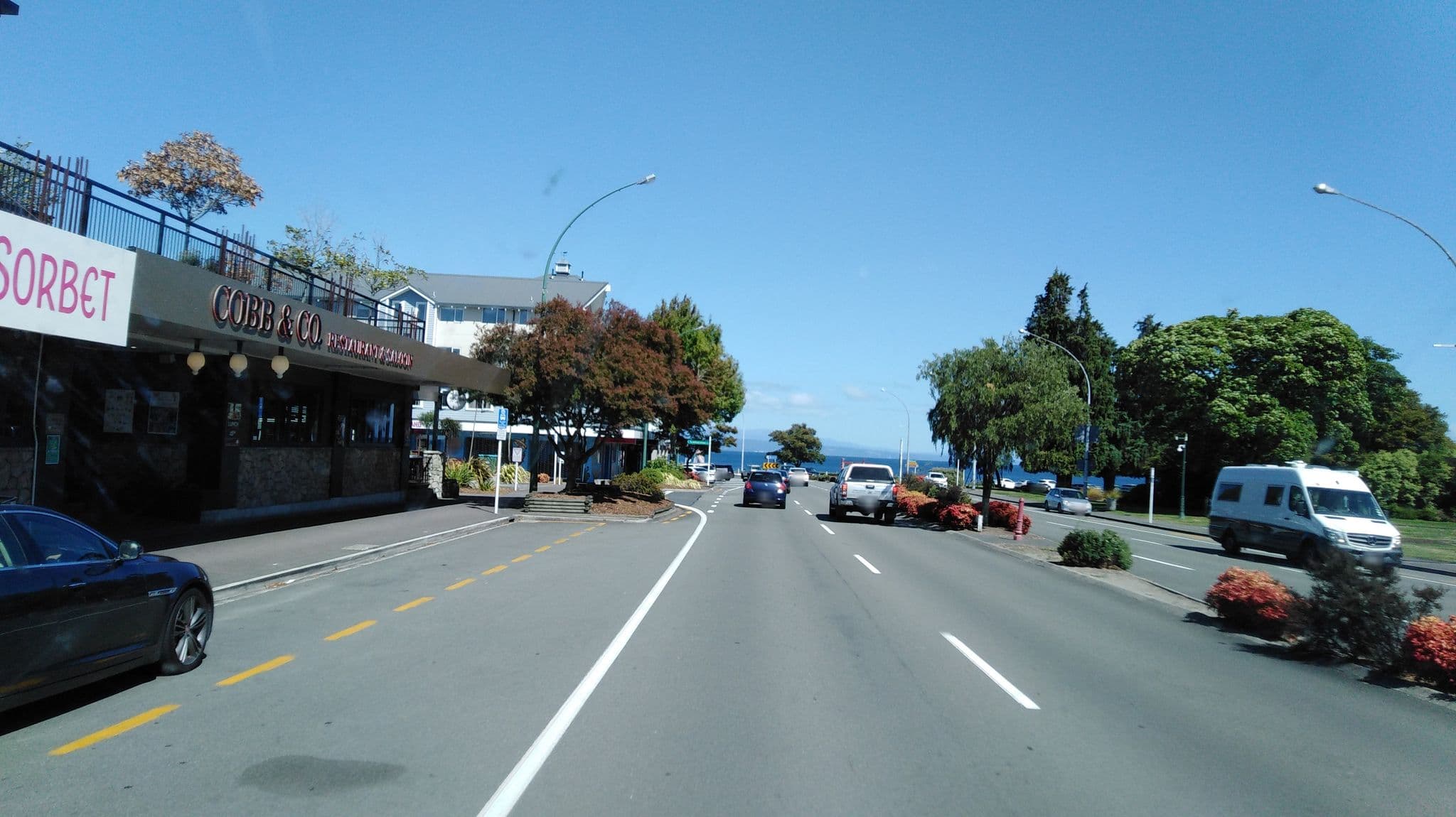 Street view near Global Backpackers, Taupo — © 1111 (CC BY-SA · Mapillary)
