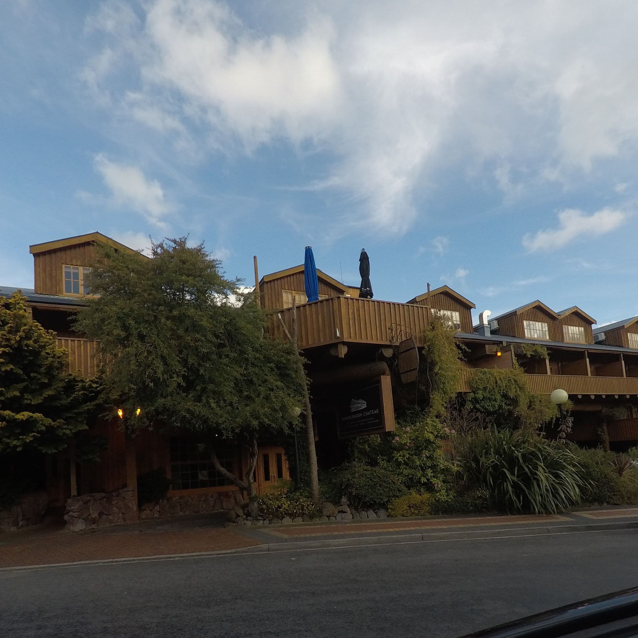 Street view near Powderhorn Chateau, Ohakune — © ralley (CC BY-SA · Mapillary)