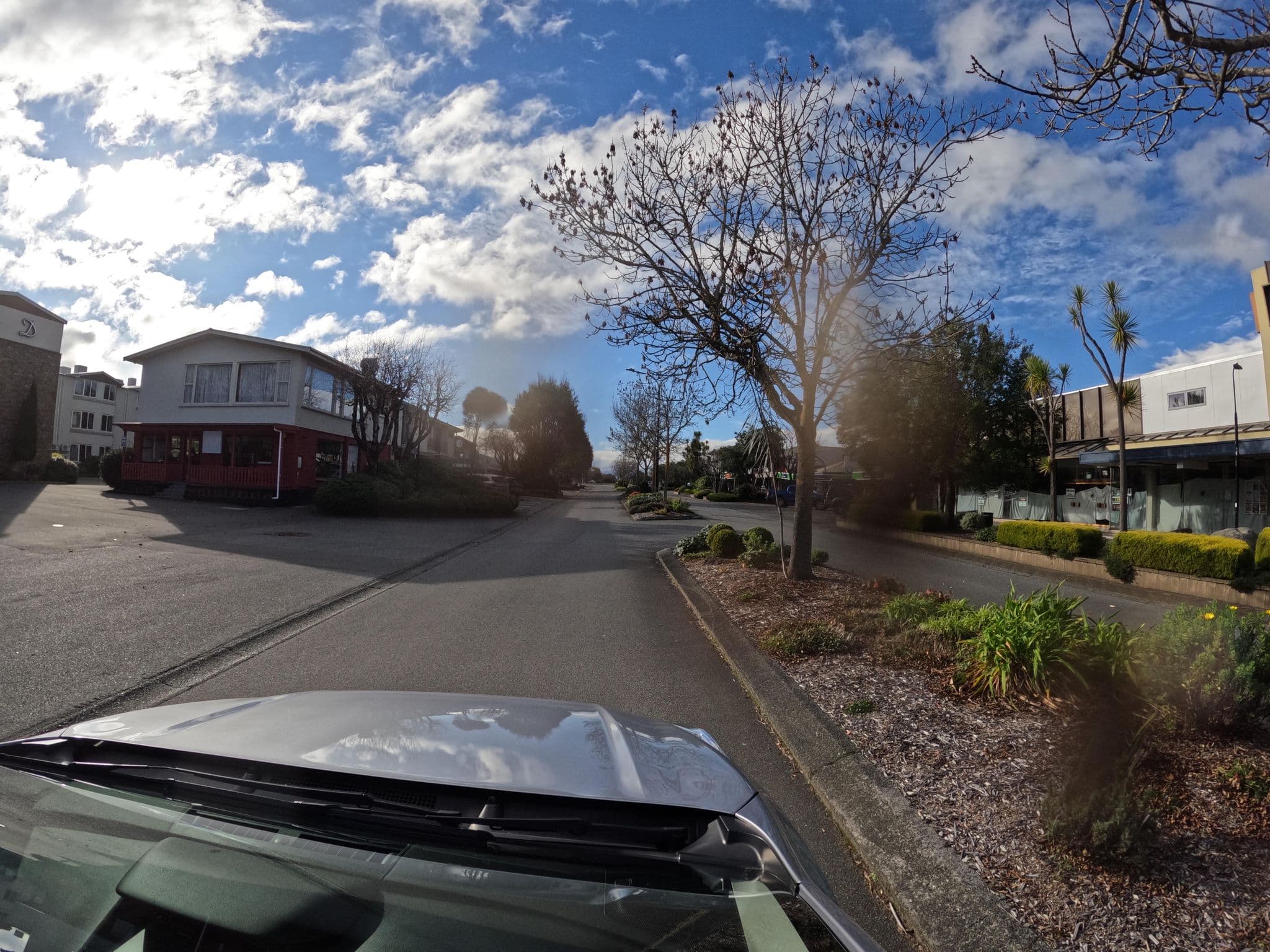 Street view near Distinction Hotel, Te Anau