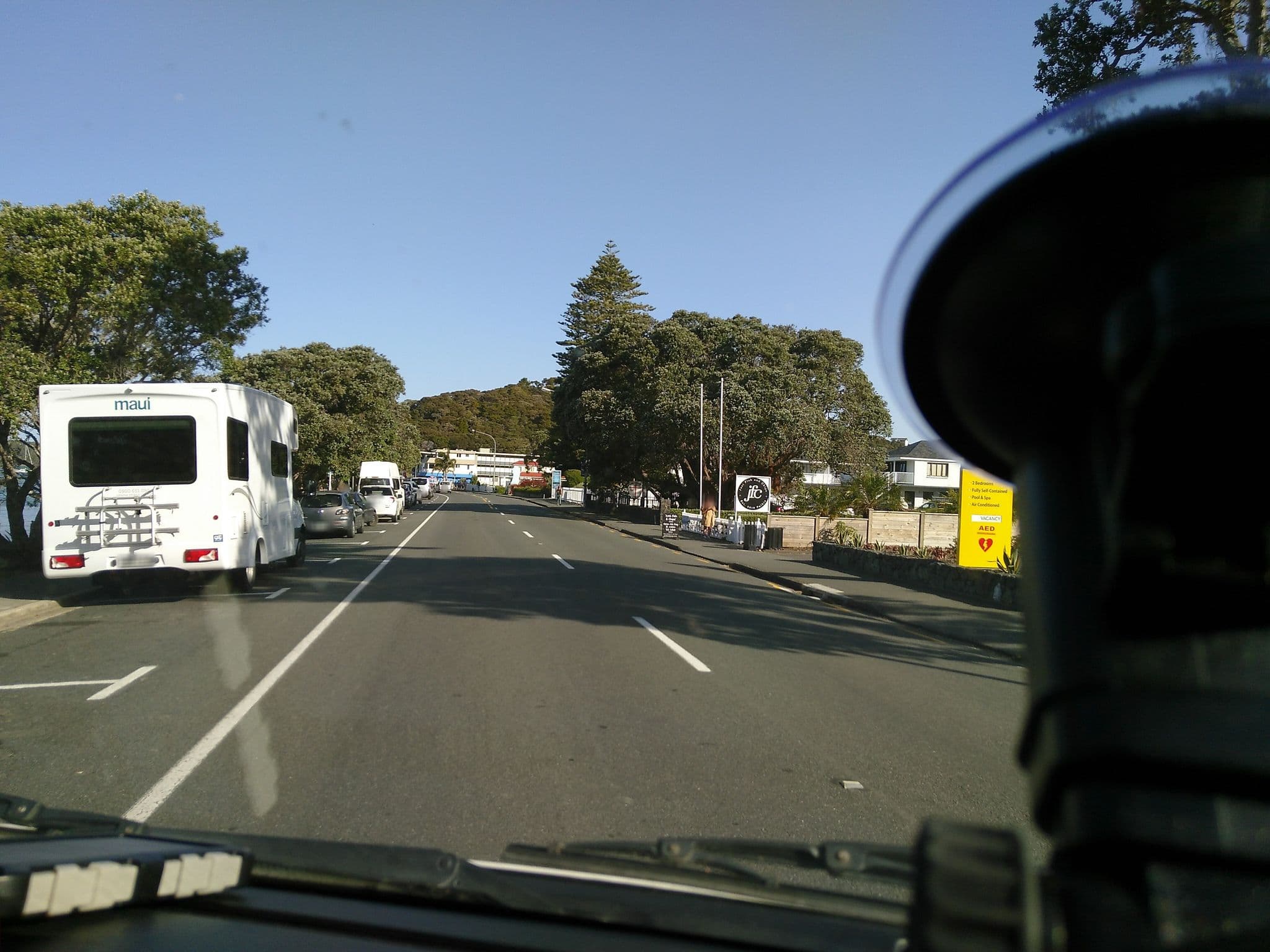 Street view near Pioneer Apartments, Paihia — © kibour (CC BY-SA · Mapillary)