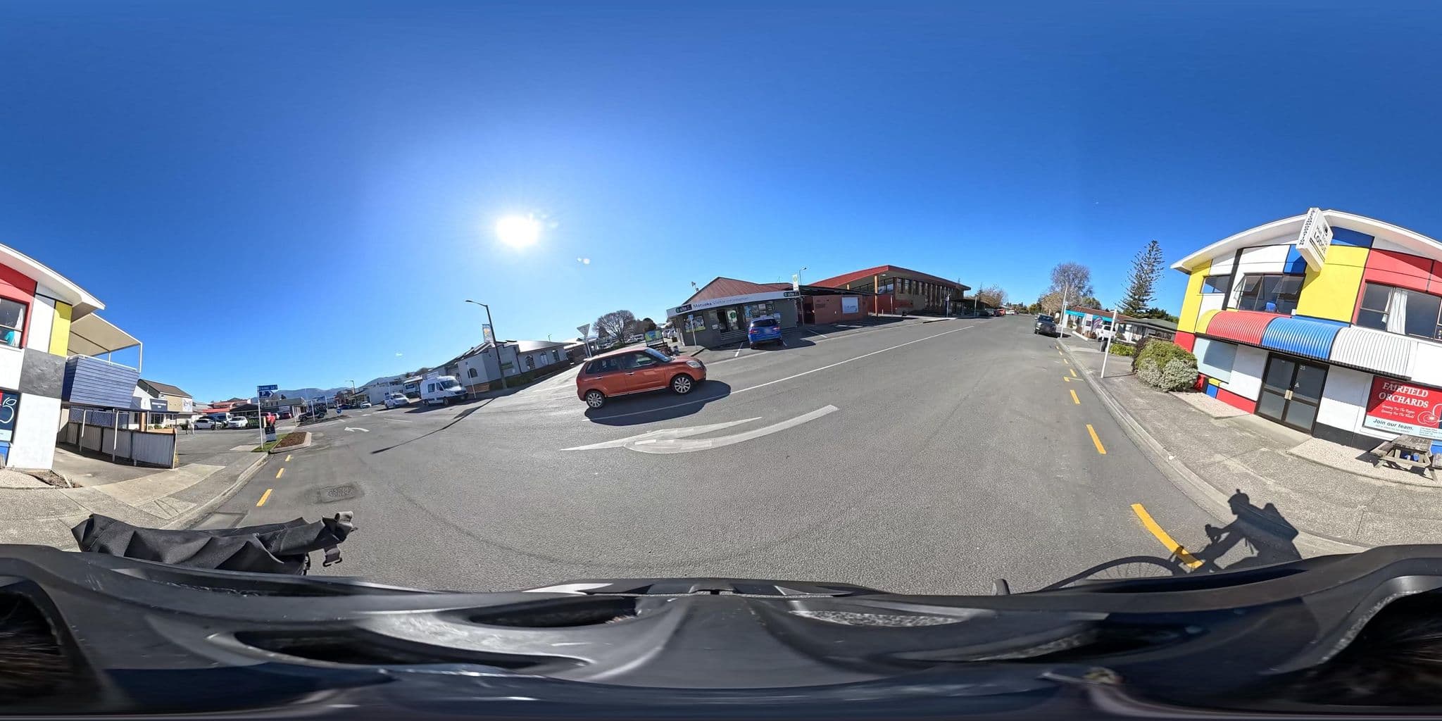 Street view near Hat Trick Lodge, Motueka — © mapscaping (CC BY-SA · Mapillary)