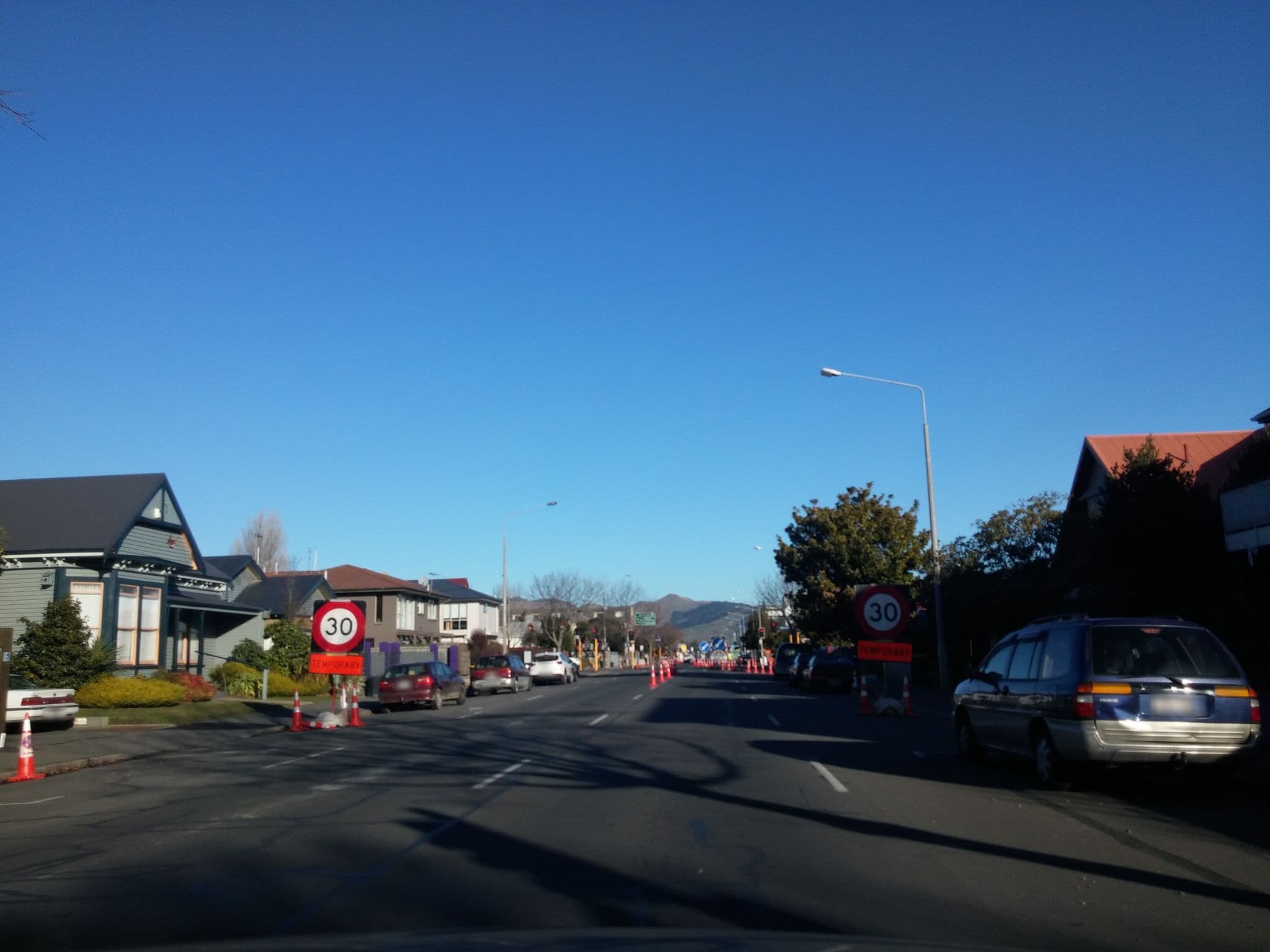 Street view near Urban Rooms, Christchurch — © nigelramsay (CC BY-SA · Mapillary)