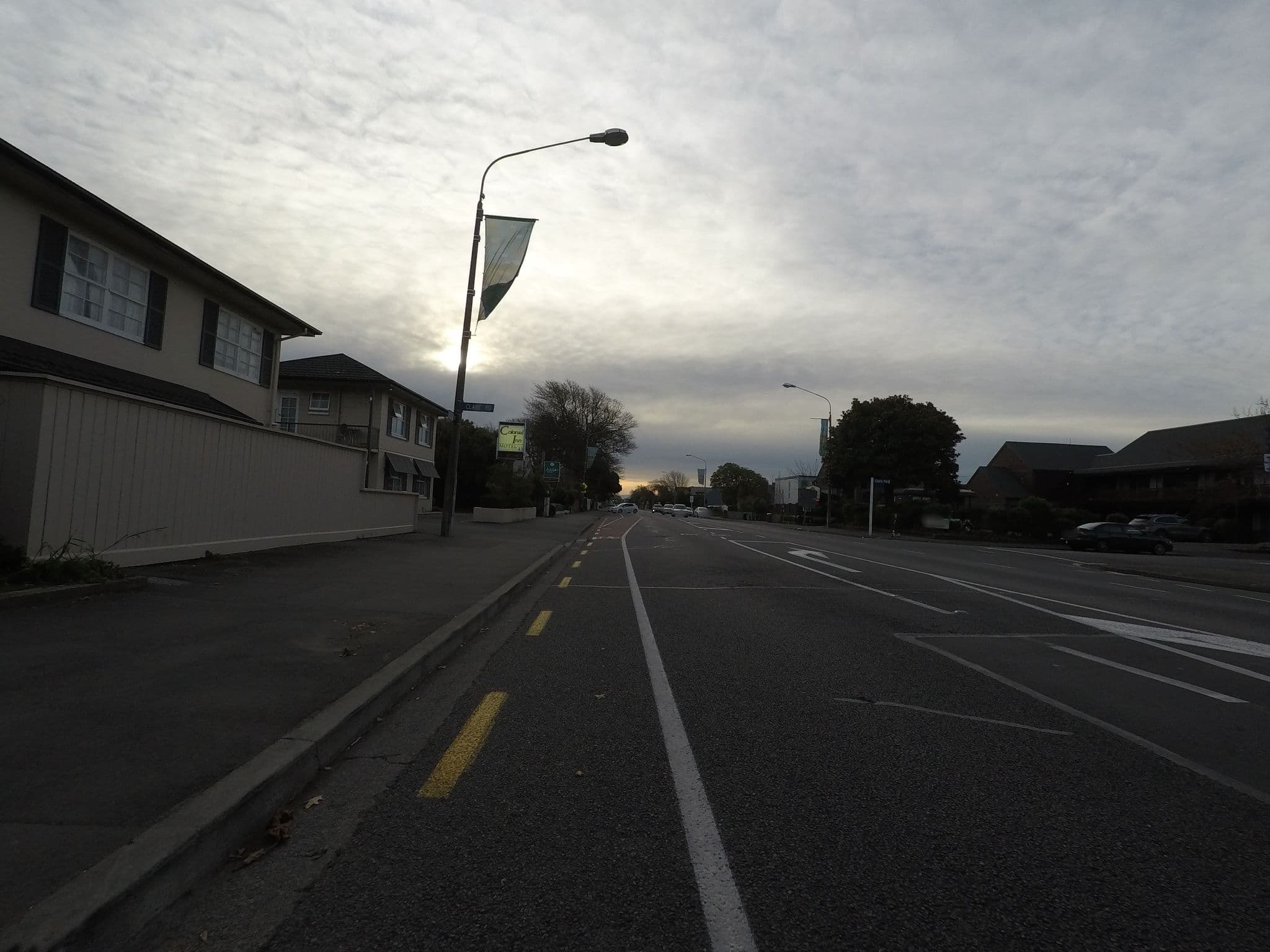 Street view near Colonial Inn, Christchurch — © nickl (CC BY-SA · Mapillary)