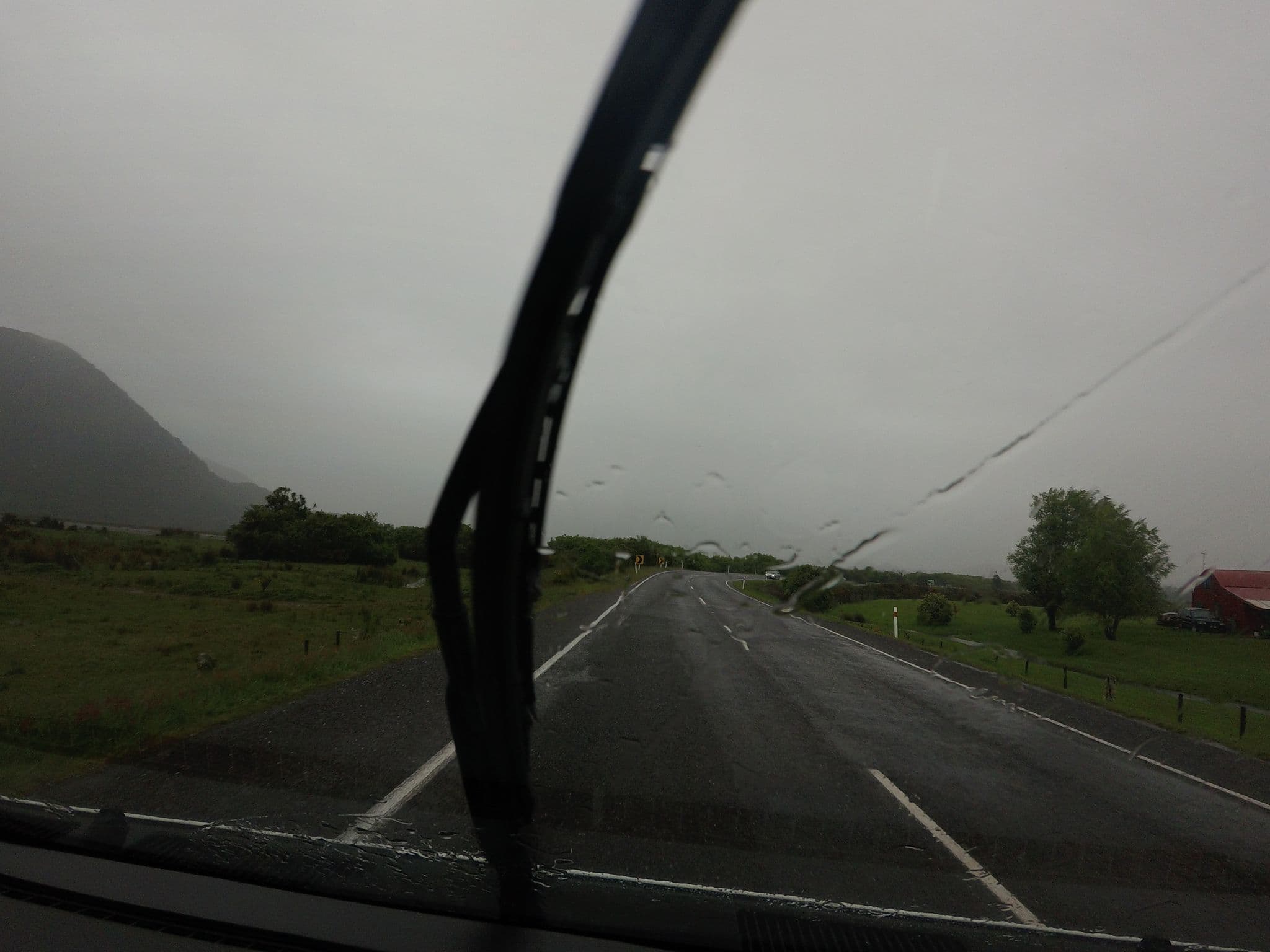 Street view near Haast River Motels & Holiday Park, Waikowhai — © mishari (CC BY-SA · Mapillary)