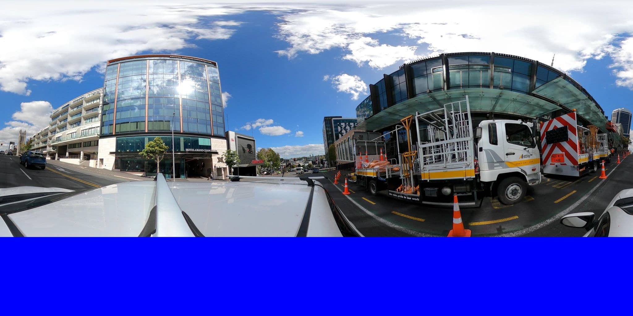 Street view near Hotel Grand Chancellor, Auckland — © ralley (CC BY-SA · Mapillary)