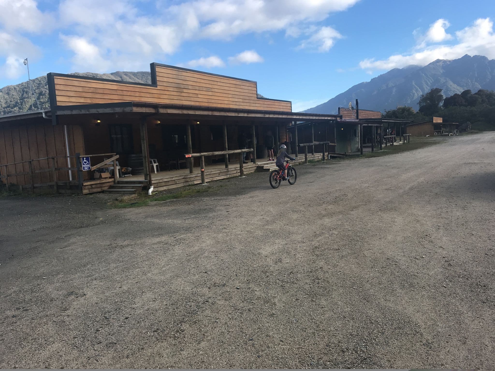 Street view near Cowboy Paradise, Hokitika