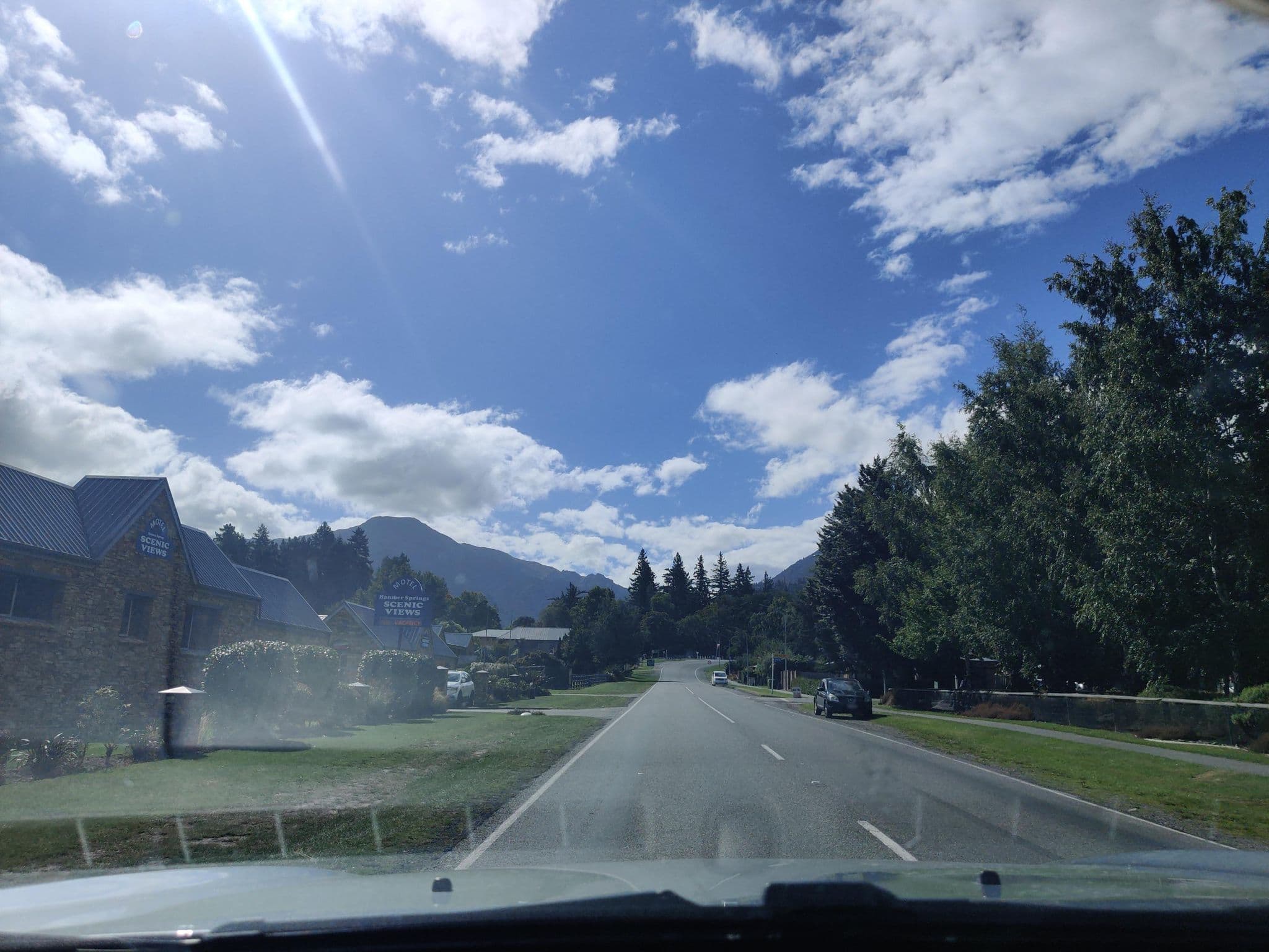 Street view near Hanmer Springs Scenic Views Motel, Hanmer Springs