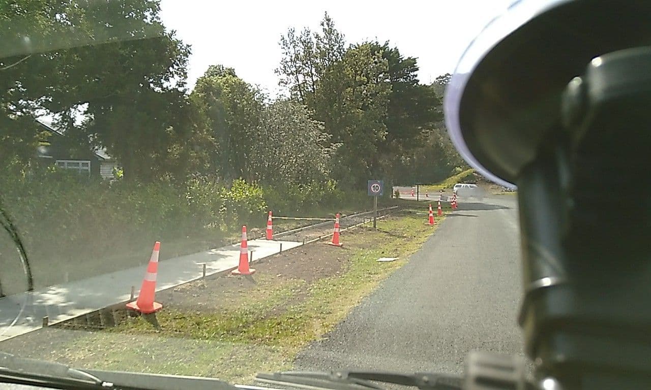 Street view near The Church Accommodation Hahei, Whitianga — © kibour (CC BY-SA · Mapillary)