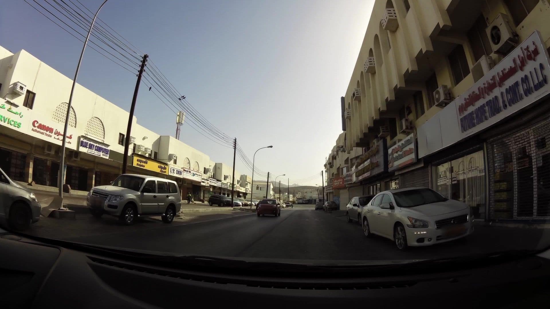 Street view near Al Walja Hotel, Muscat — © kaartcam (CC BY-SA · Mapillary)