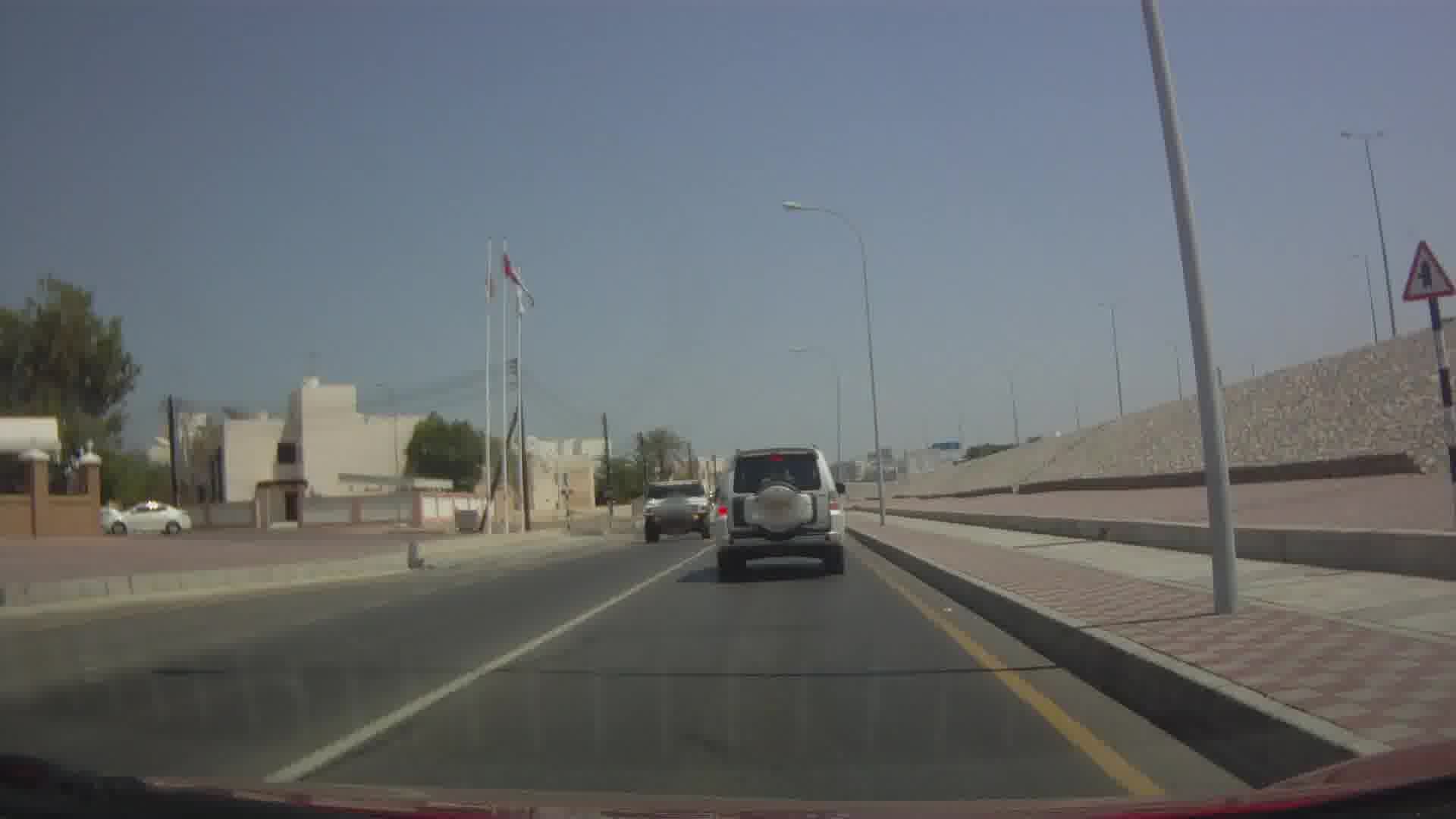 Street view near Al Khwair Hotel Apartments, Muscat — © richlv (CC BY-SA · Mapillary)