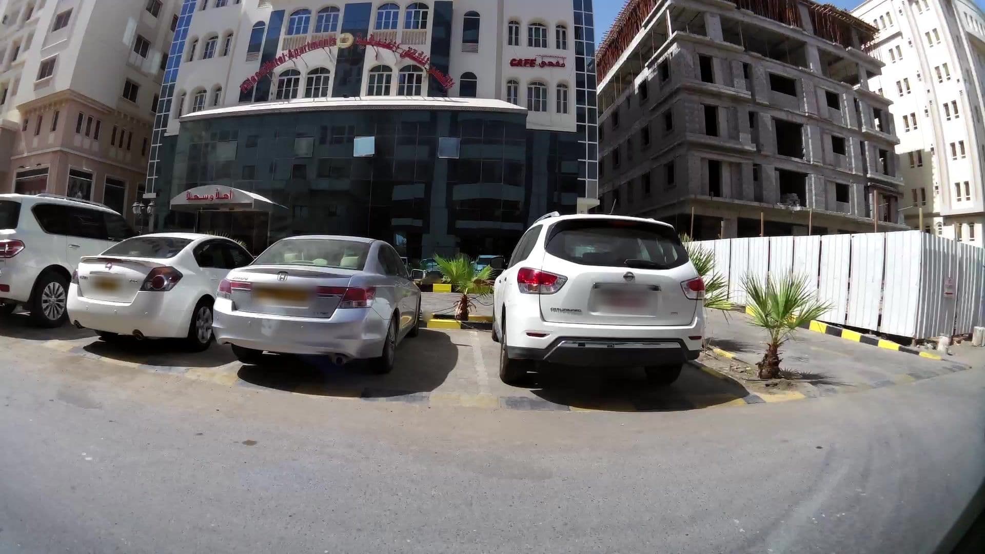 Street view near Palace Hotel Apartments, Muscat — © kaartcam (CC BY-SA · Mapillary)