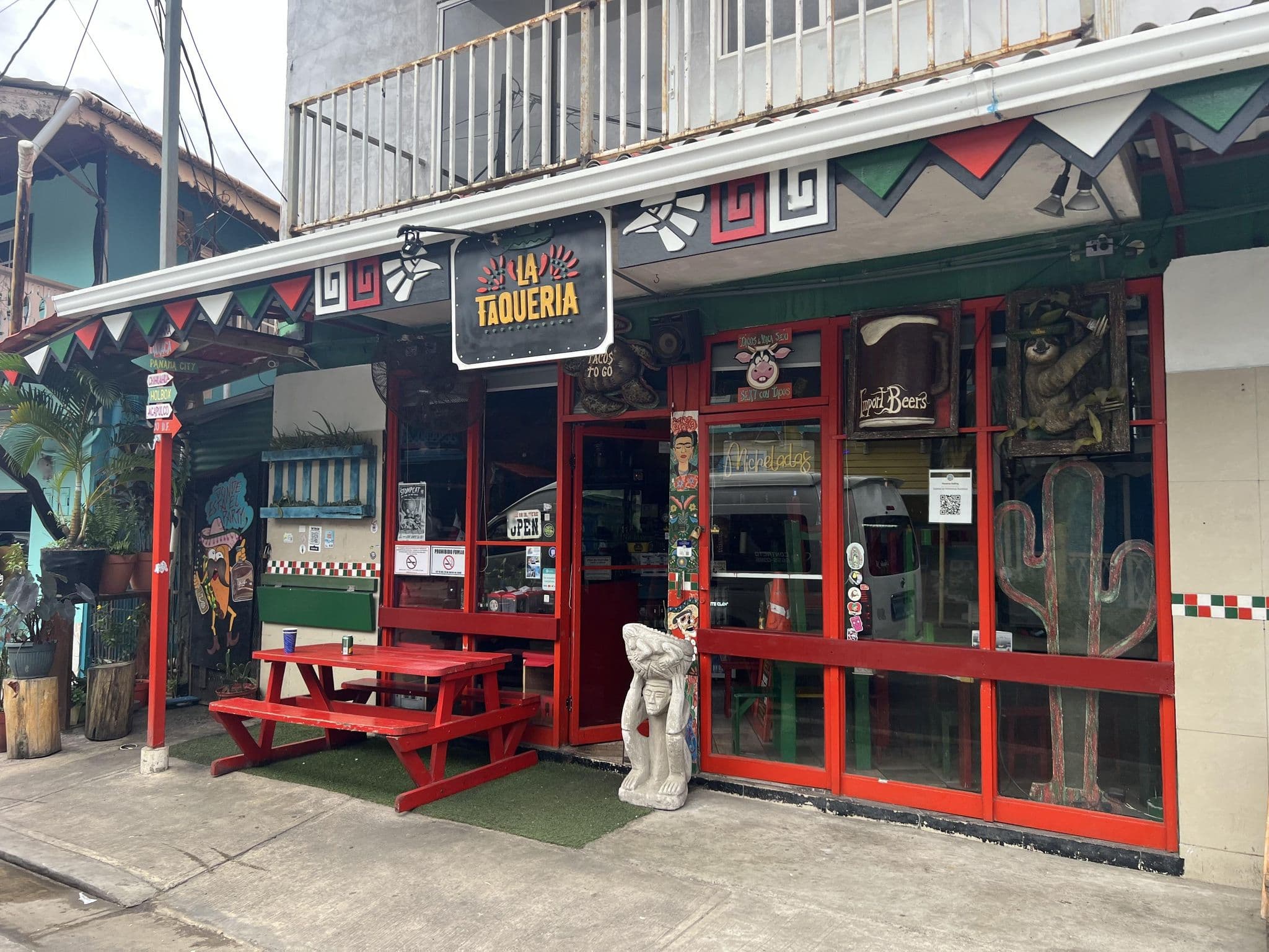 Street view near Tropical Suites, Bocas del Toro — © achimbode (CC BY-SA · Mapillary)