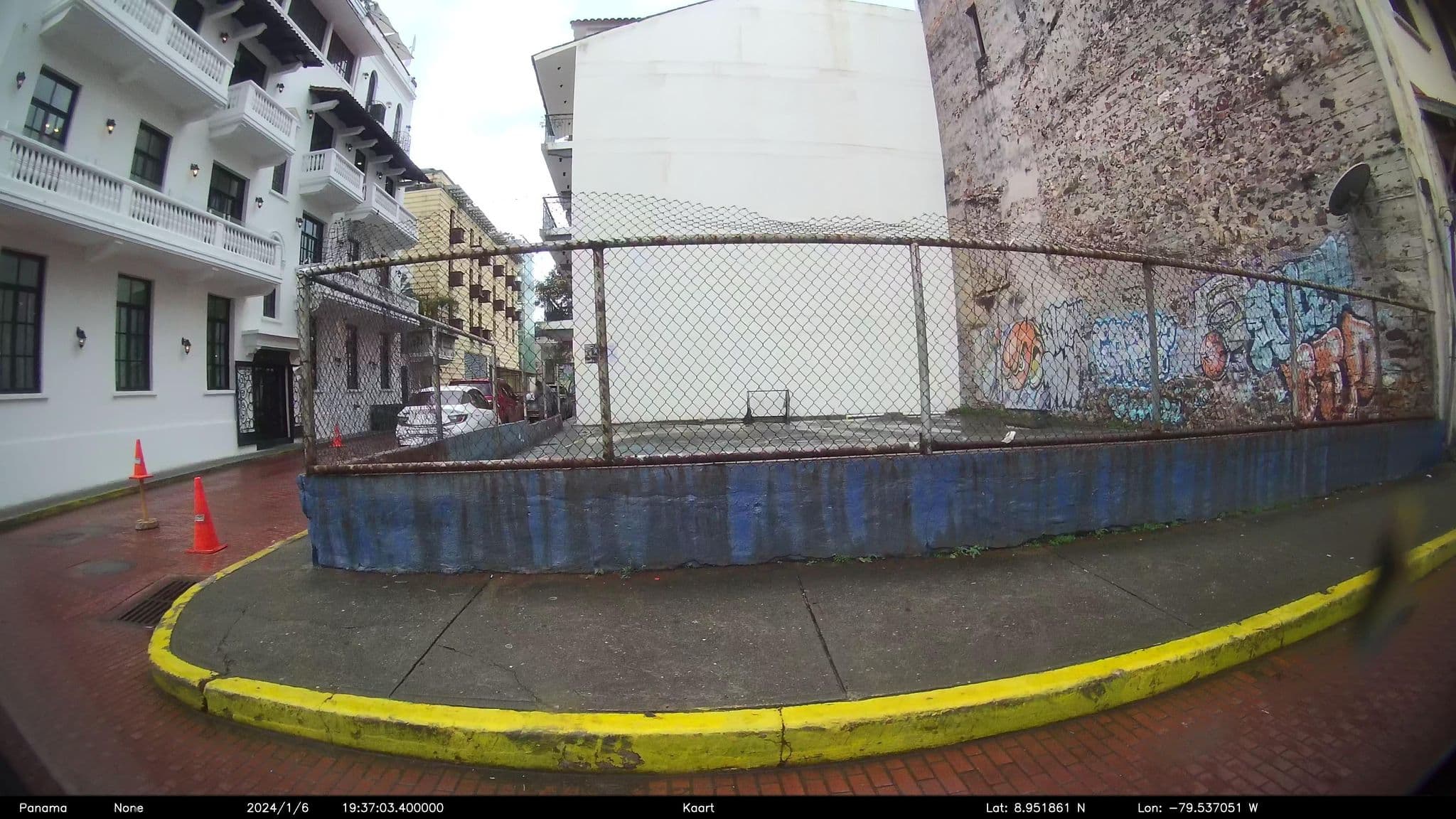 Street view near Panamericano Hostel, San Felipe — © kaart_2 (CC BY-SA · Mapillary)