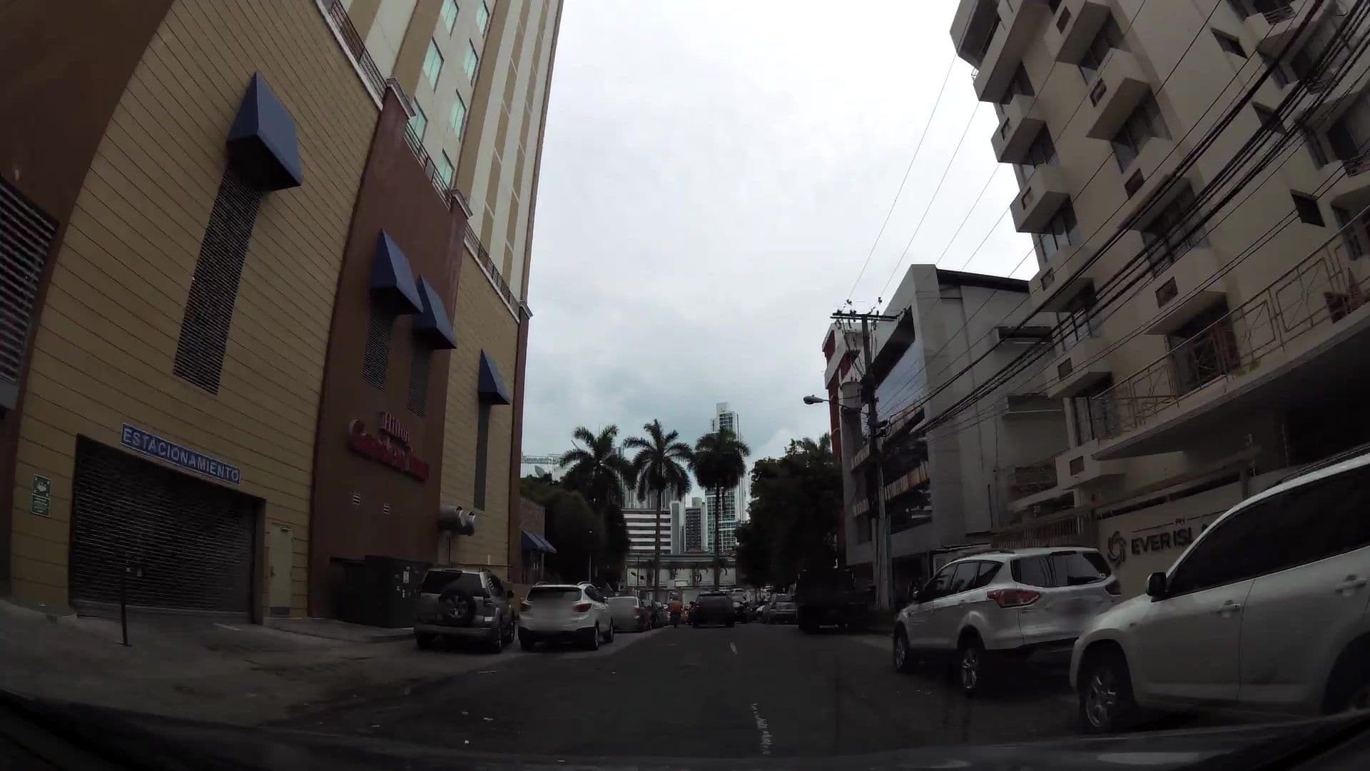 Street view near Hilton Garden Inn Panama, Panama City — © kaartcam (CC BY-SA · Mapillary)