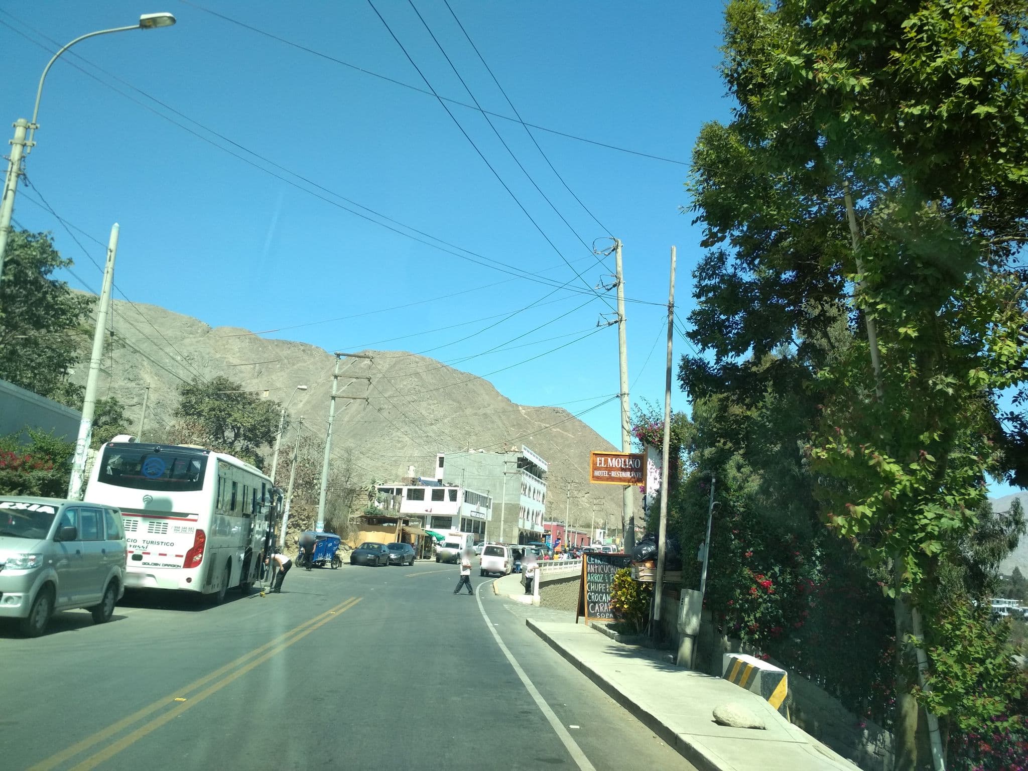 Street view near El Molino Hotel y Restaurante, Nuevo Imperial — © johnarupire (CC BY-SA · Mapillary)