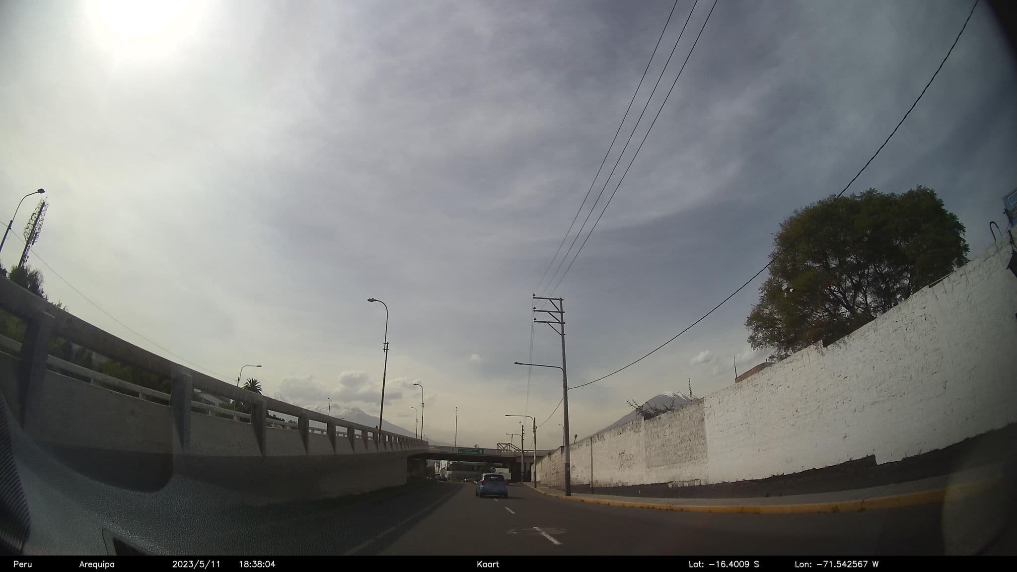 Street view near Hotel Las Mercedes, Arequipa