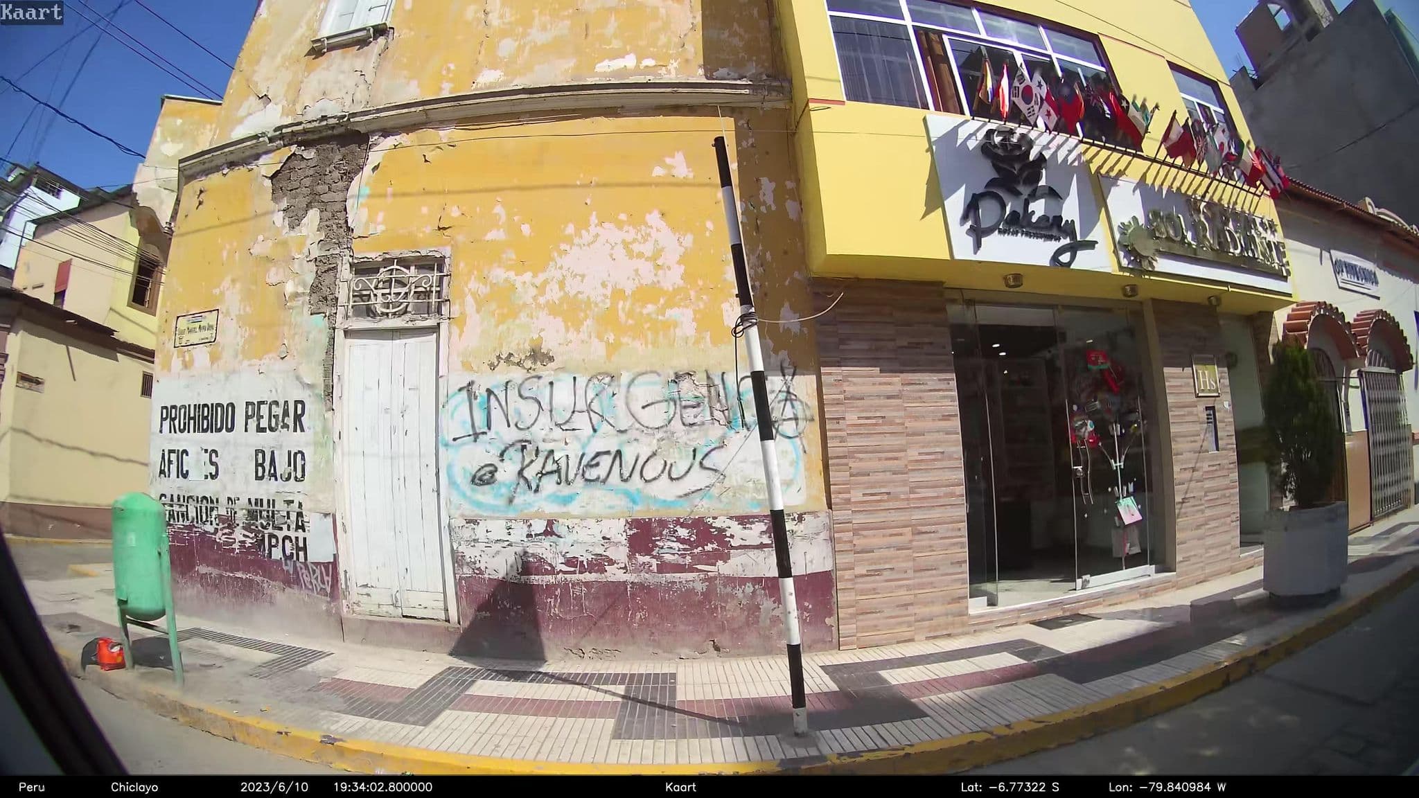 Street view near hostal sol radiante 2*, Chiclayo — © kaart_2 (CC BY-SA · Mapillary)