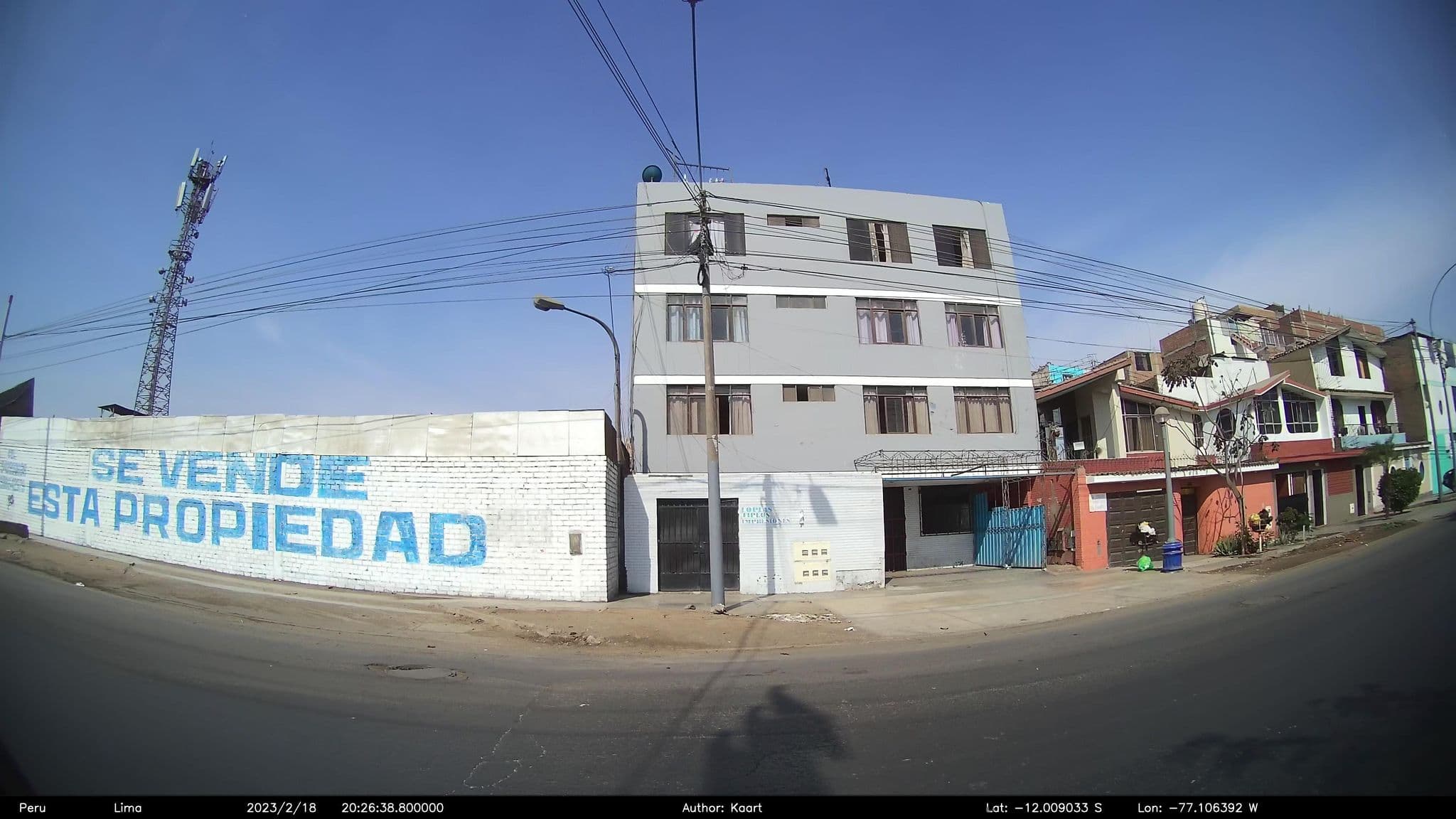 Street view near PAYPURIX Hostel Lima Airport, Carmen De La Legua Reynoso — © kaart_2 (CC BY-SA · Mapillary)