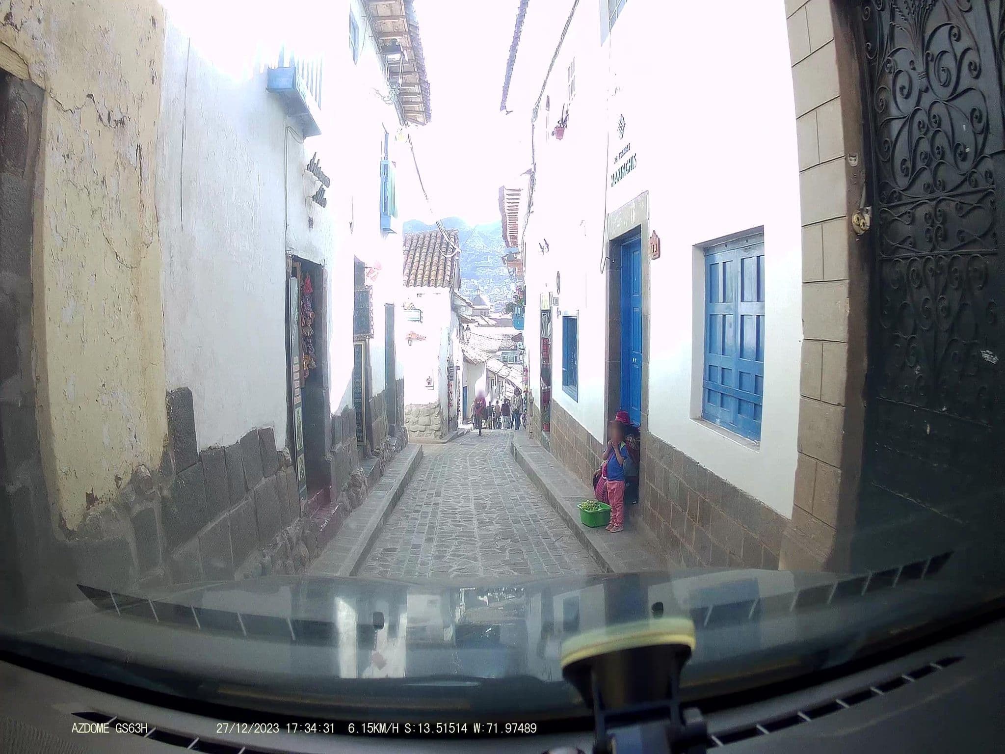 Street view near Casa San Blas, Wanchaq