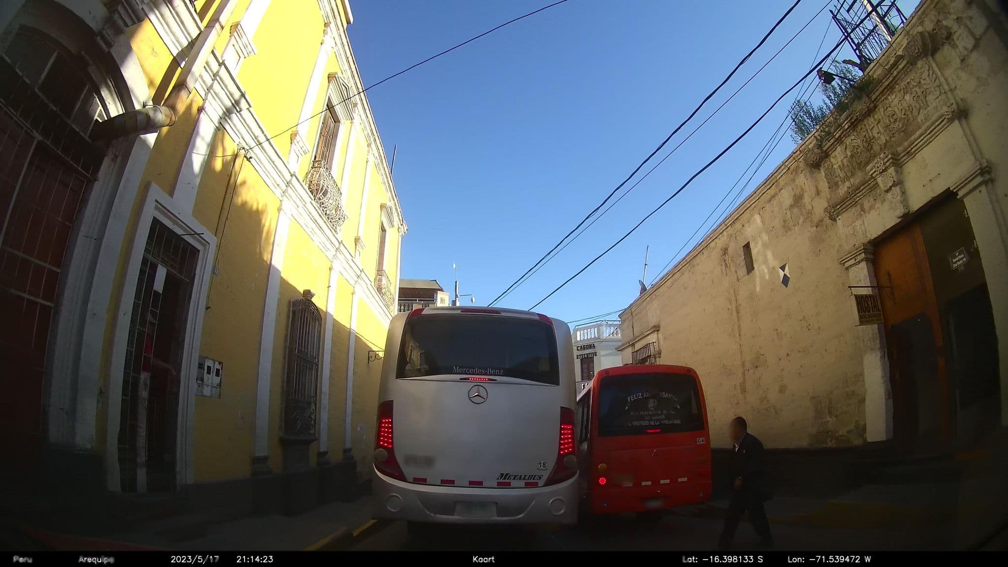 Street view near Los Balcones de Bolognesi, Arequipa