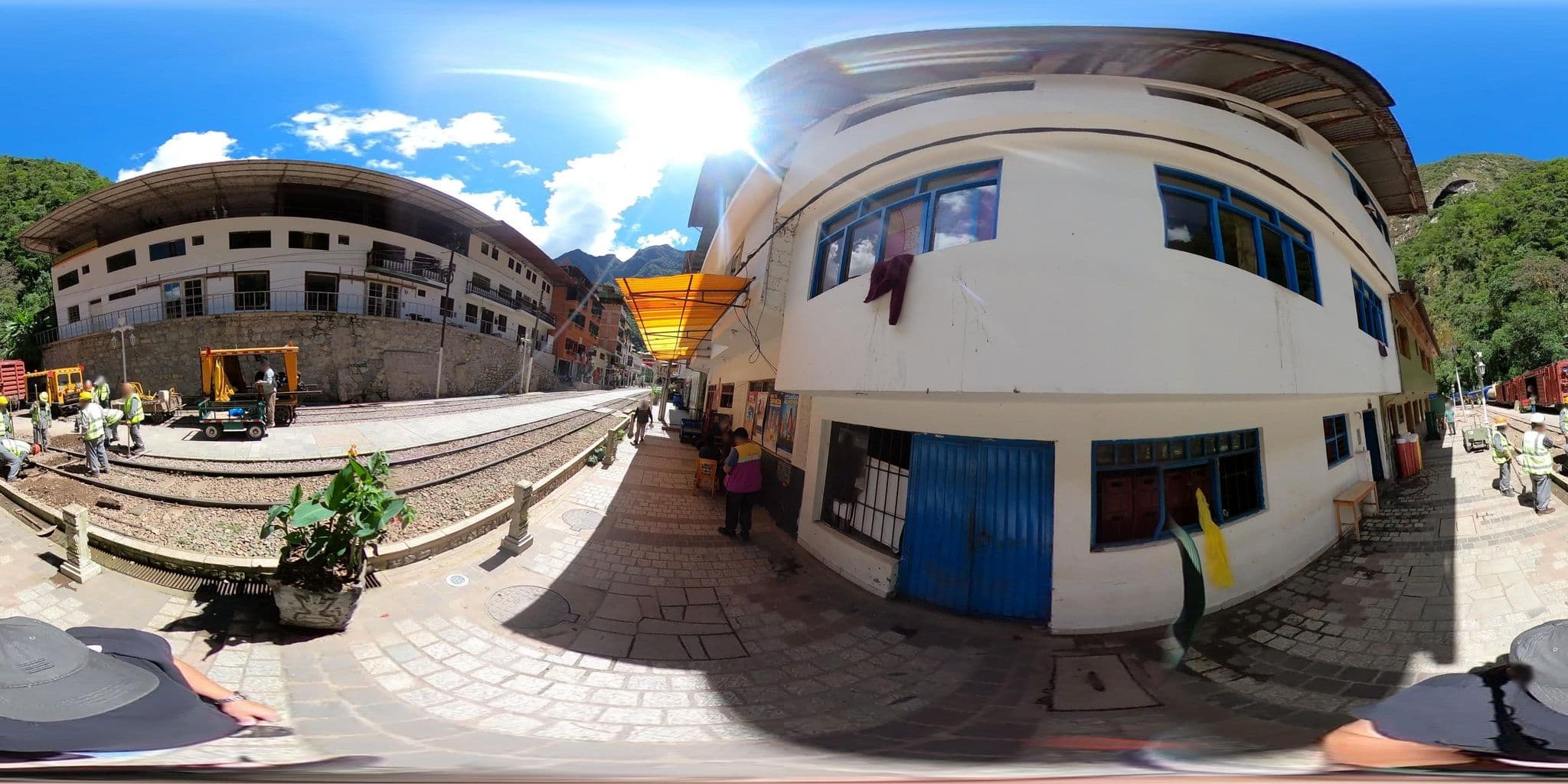 Street view near Hostal Miskipacha Machupicchu, Machupicchu