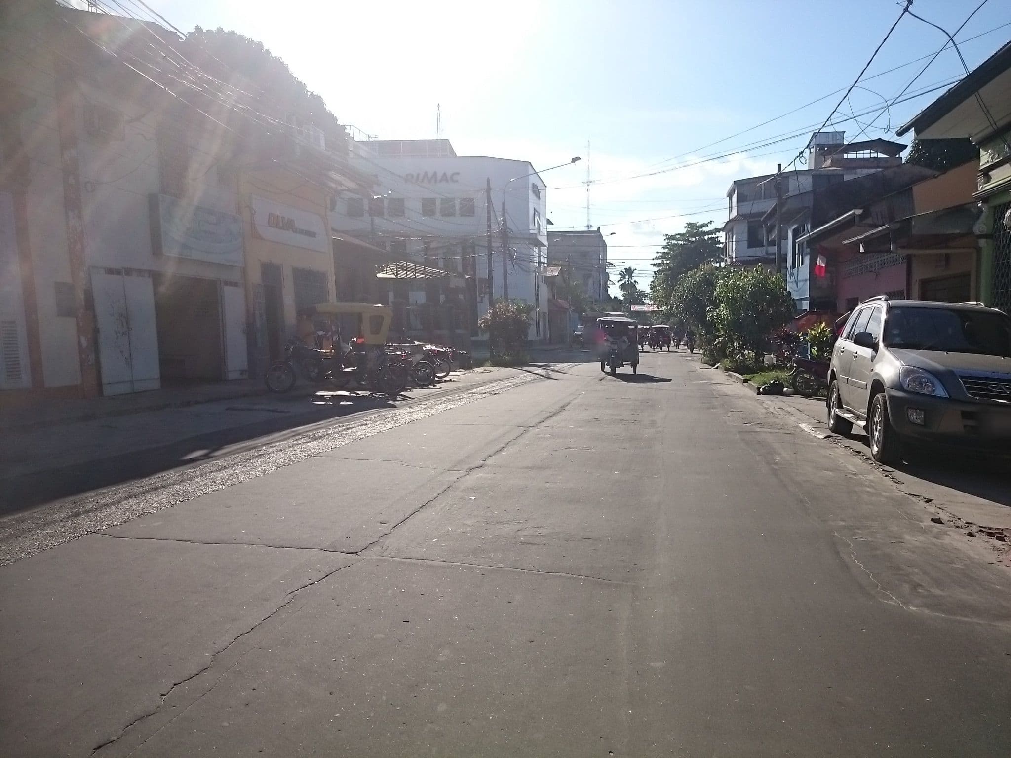Street view near Hobo Hideout, Iquitos — © sguinetti (CC BY-SA · Mapillary)