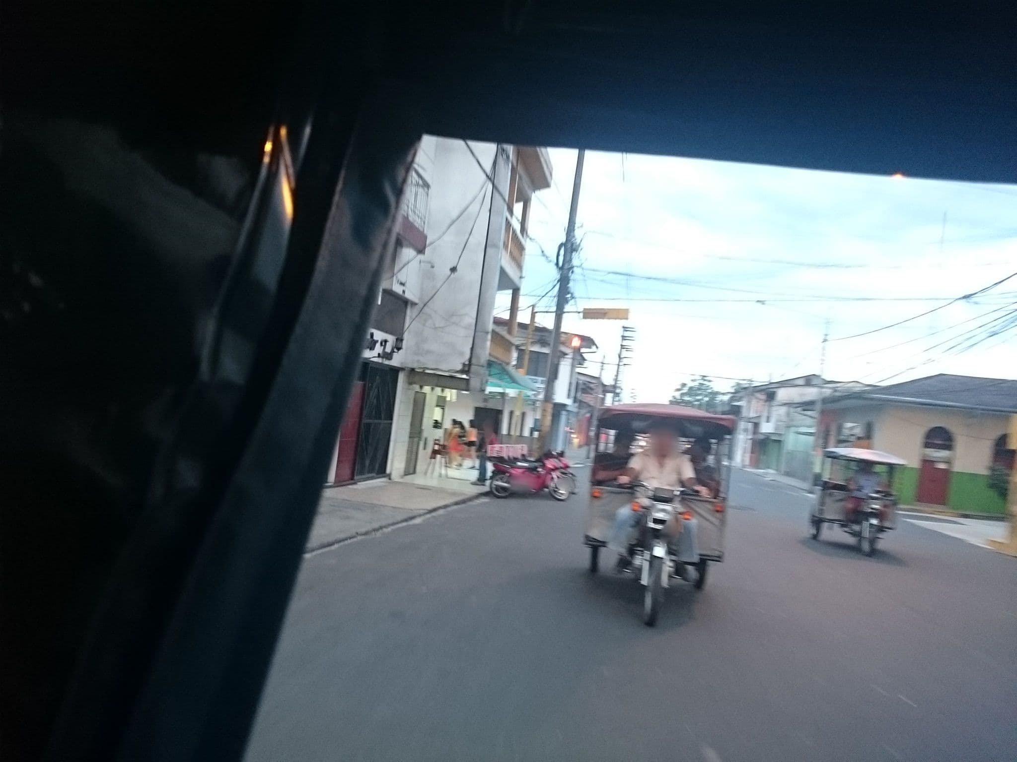 Street view near Hostel Backpacker House, Iquitos — © sguinetti (CC BY-SA · Mapillary)