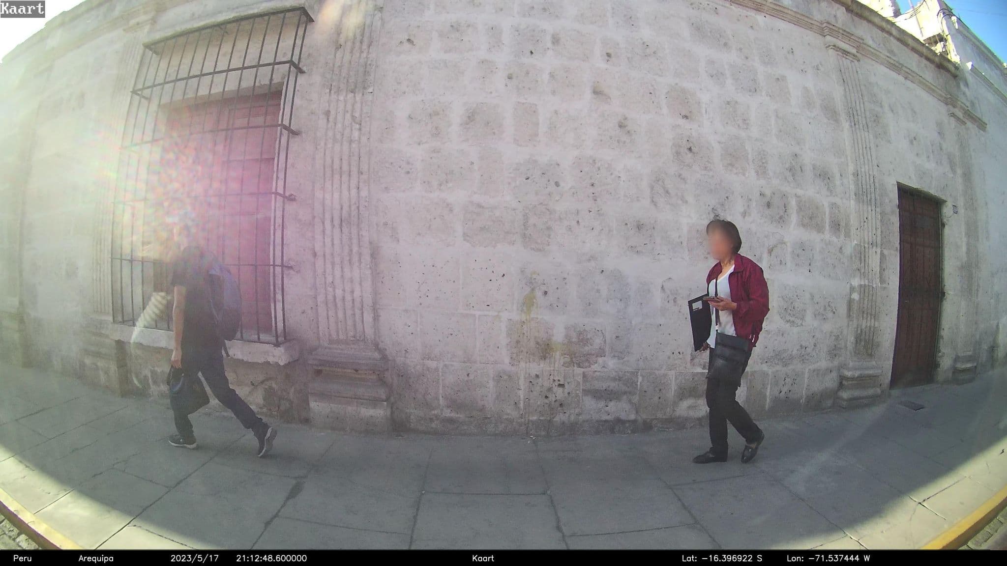 Street view near Inkari, Arequipa