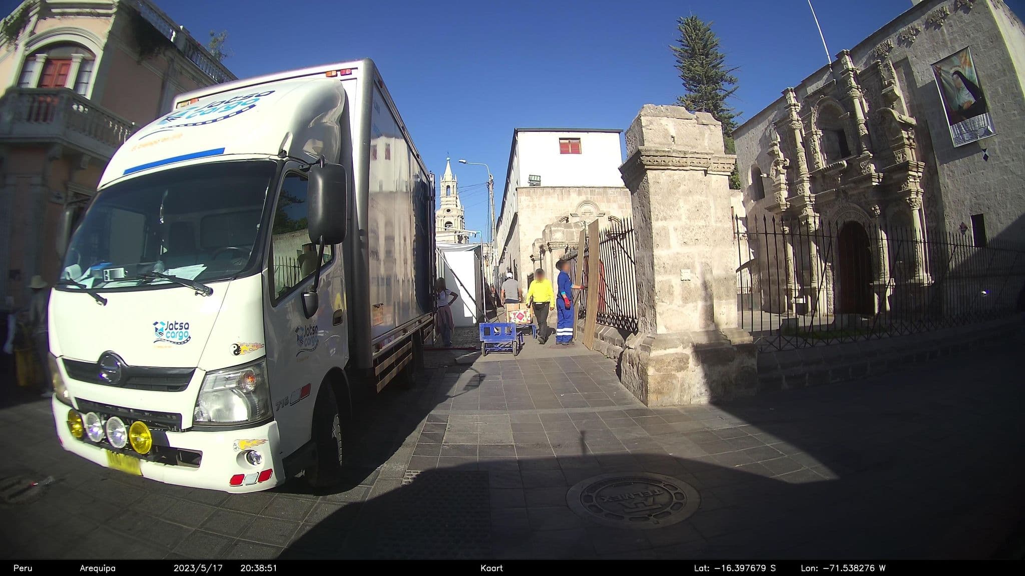 Street view near Tikary, Arequipa
