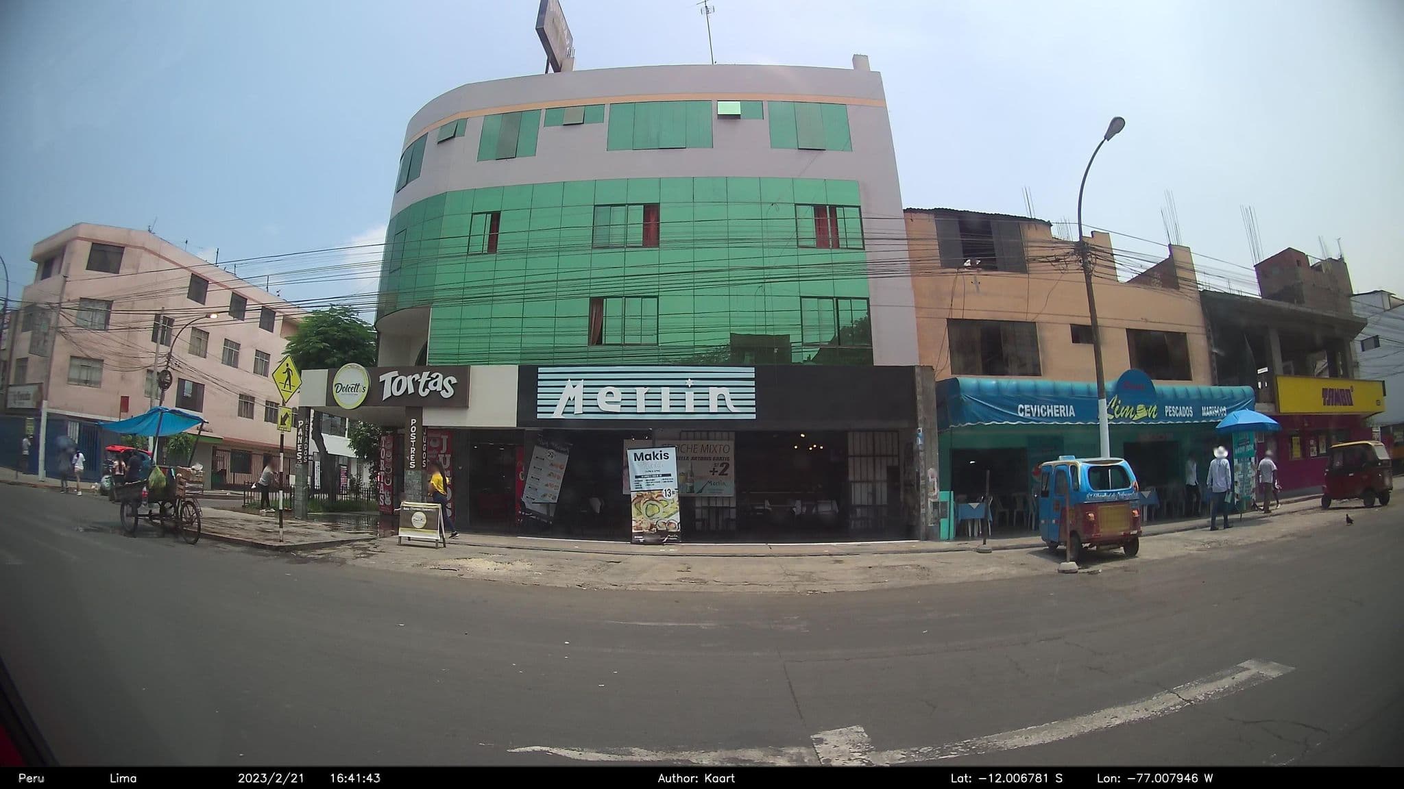 Street view near Hospedaje Bella Dulcemente, Independencia — © kaart_2 (CC BY-SA · Mapillary)