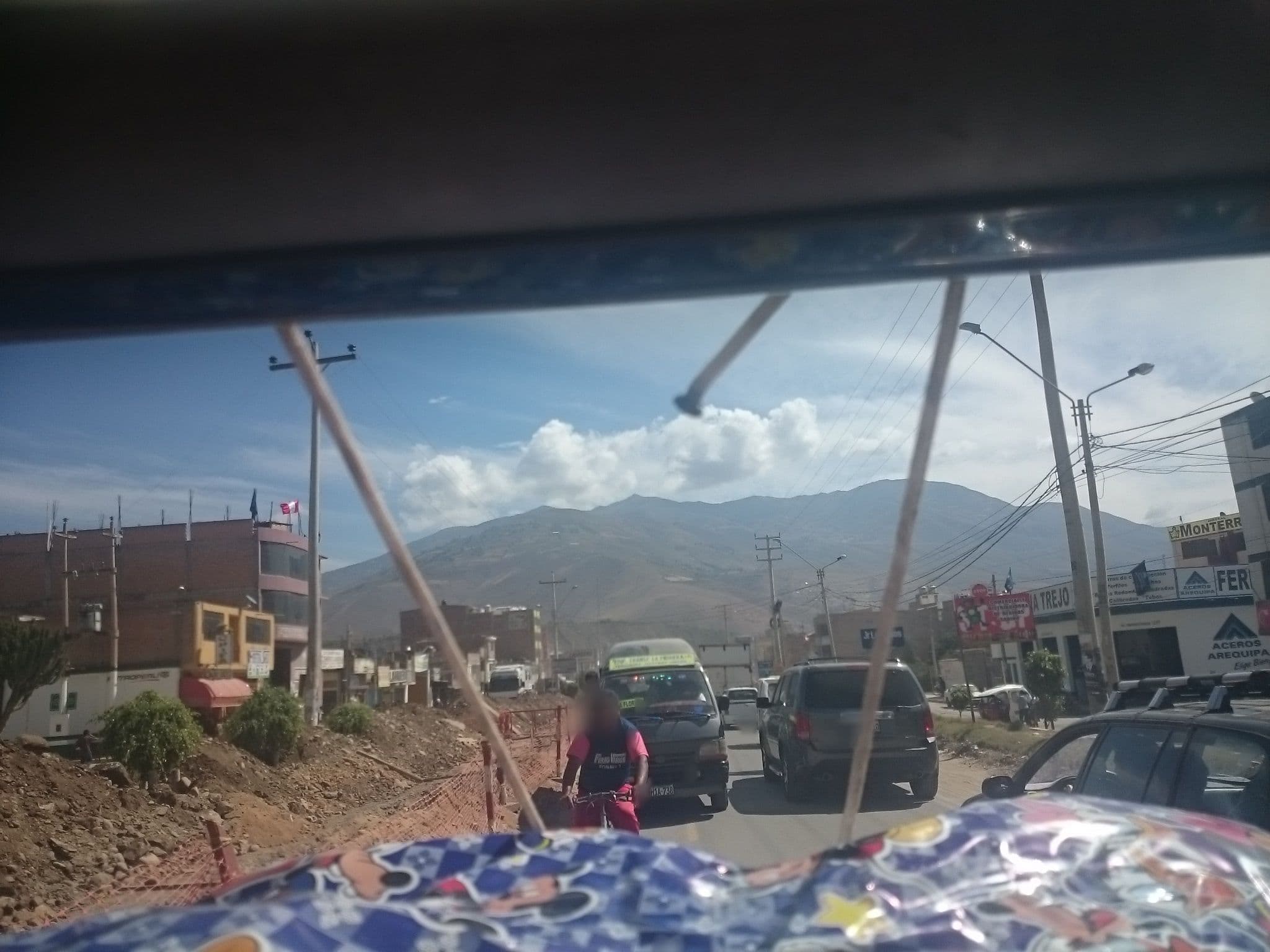 Street view near Hotel Pillkomarka, Huánuco — © sguinetti (CC BY-SA · Mapillary)