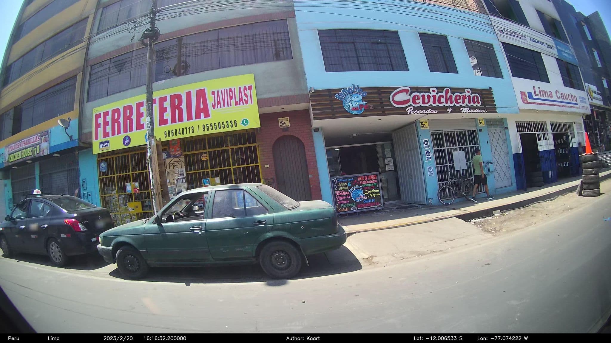 Street view near Tupac Lima Airport Hostel, Independencia — © kaart_2 (CC BY-SA · Mapillary)