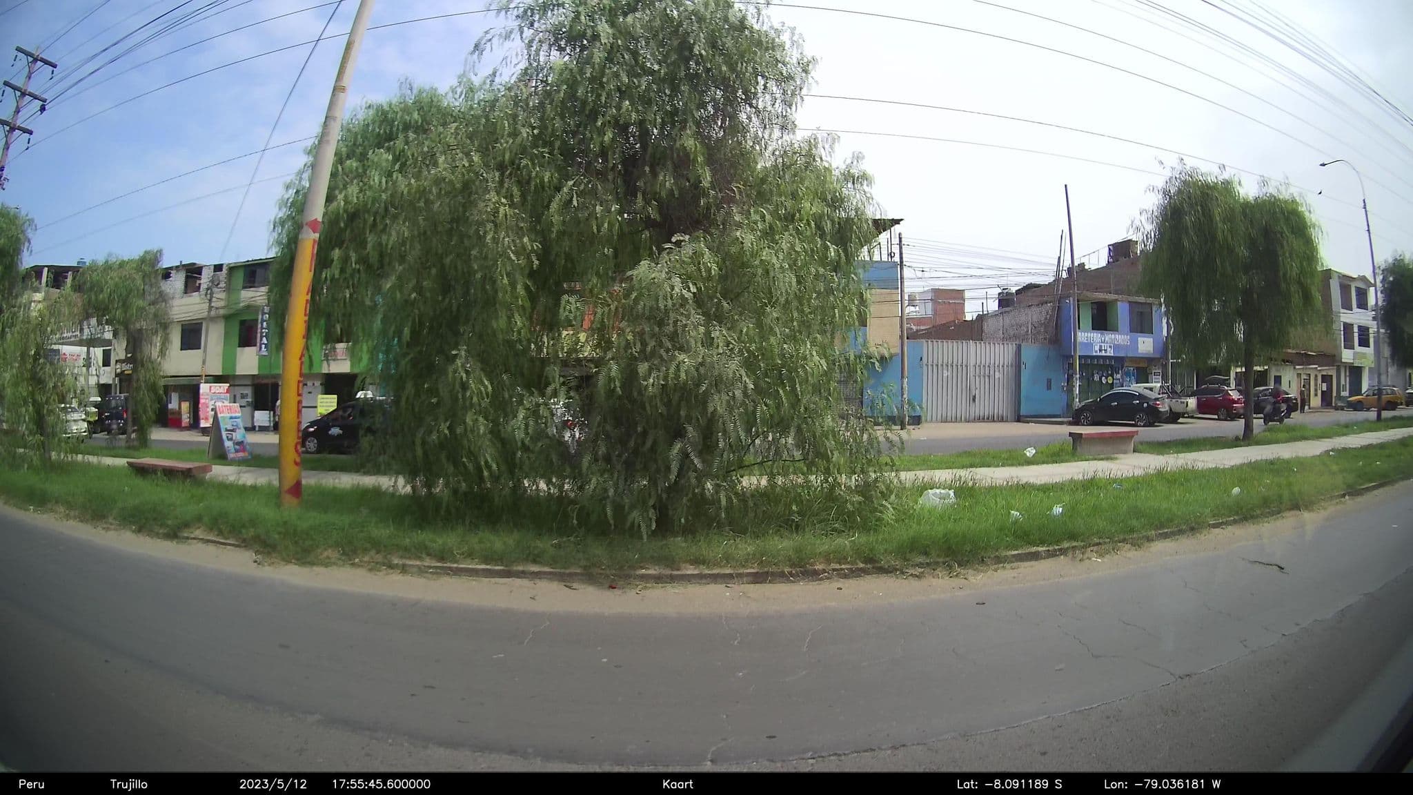 Street view near Hostal Tony, Trujillo