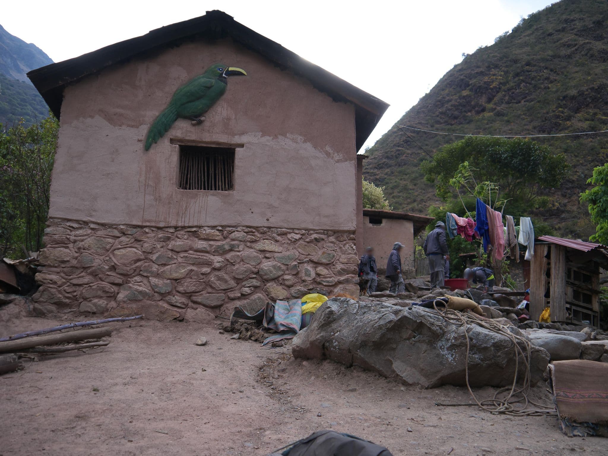 Street view near Camp № 08, Machupicchu