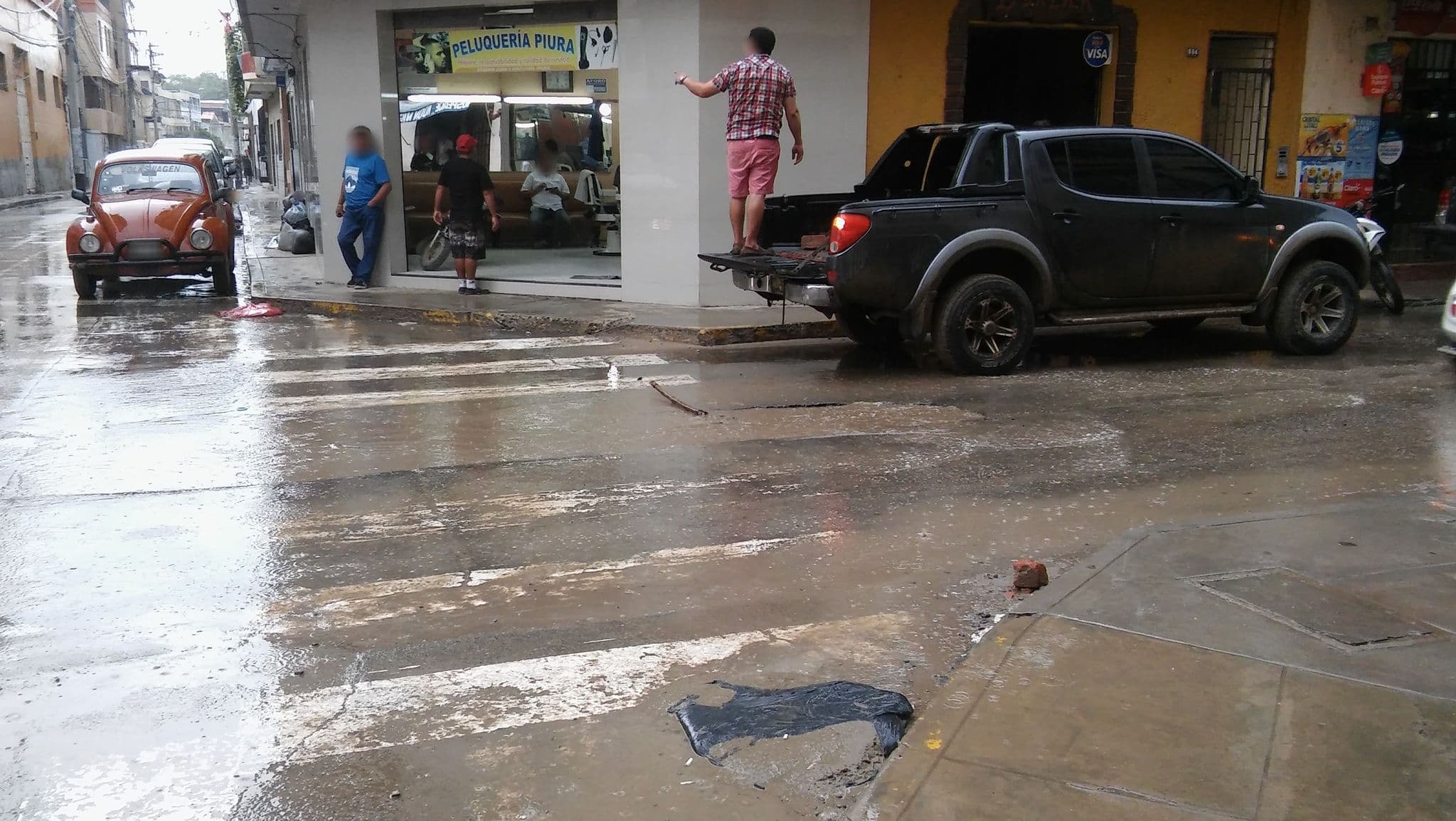 Street view near Hospedaje Moon Night, Piura — © tgertin (CC BY-SA · Mapillary)
