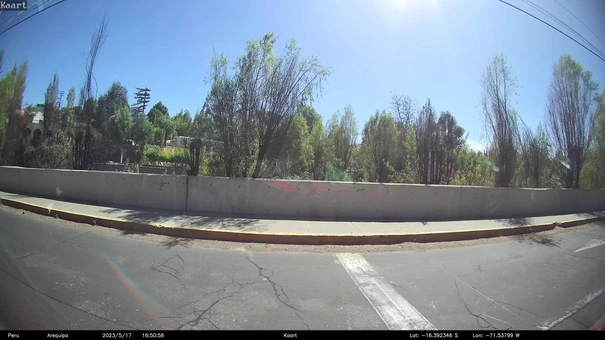 Street view near Yaravi Hotel, Arequipa — © kaart_2 (CC BY-SA · Mapillary)