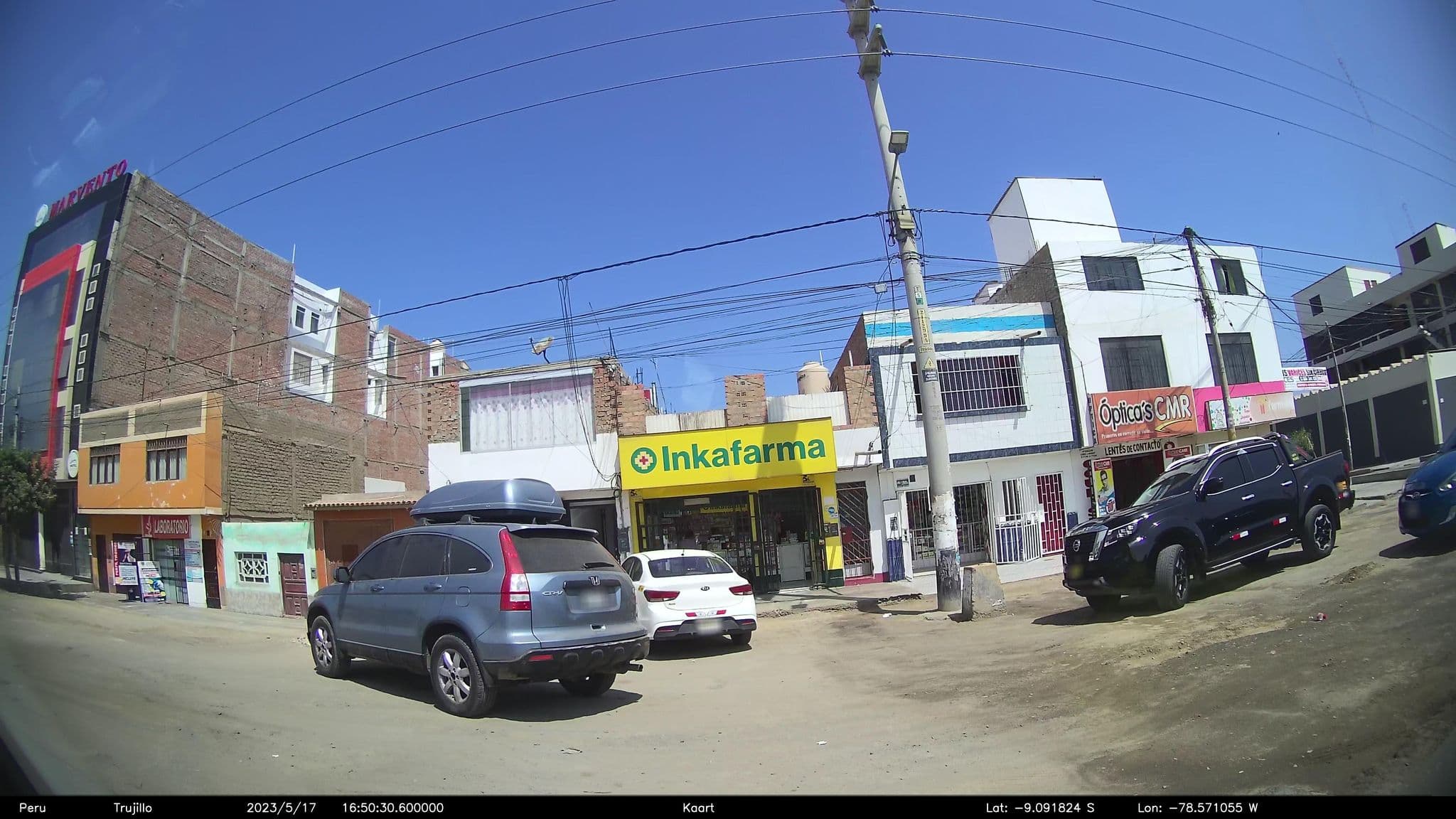 Street view near Hotel Marvento, Chimbote — © kaart_2 (CC BY-SA · Mapillary)