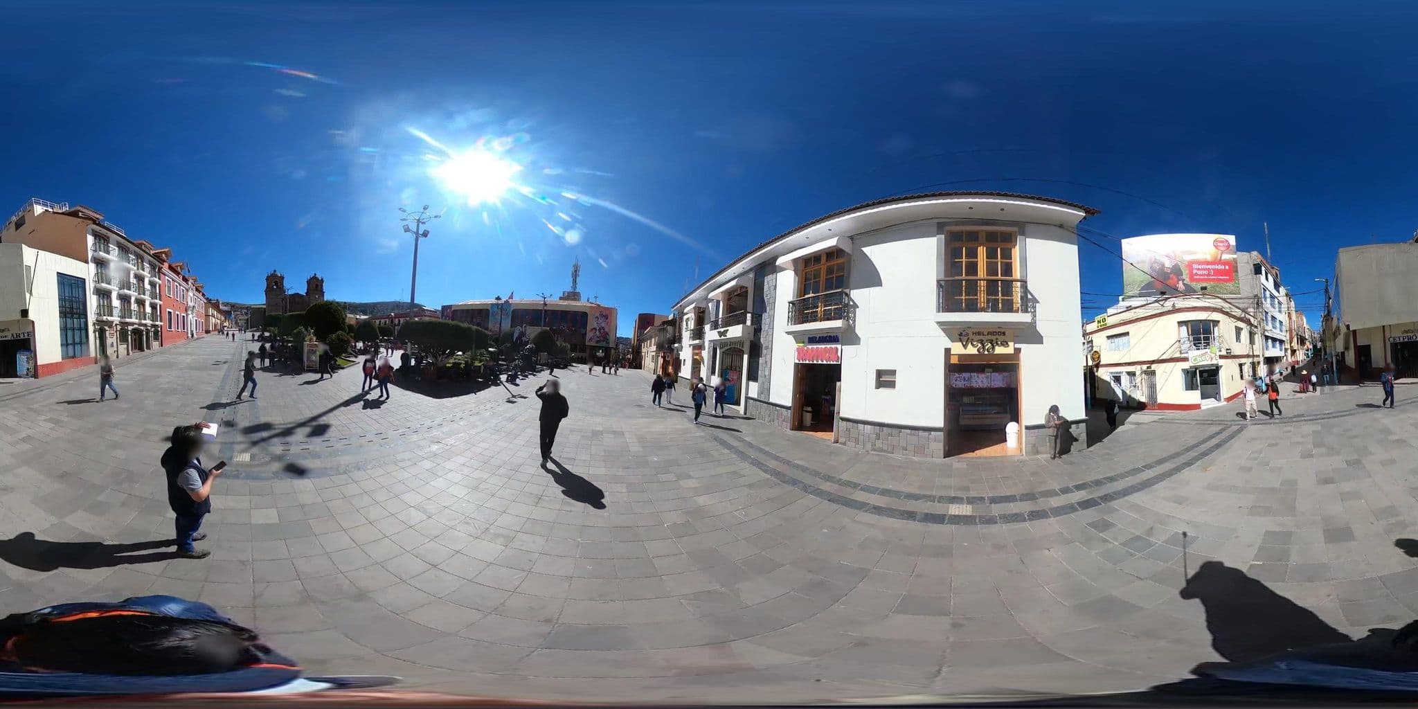 Street view near Hacienda Hotel Plaza de Armas, Puno — © johnarupire (CC BY-SA · Mapillary)