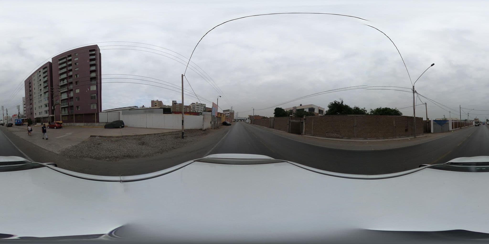 Street view near Bungalow's El Faraon, Trujillo