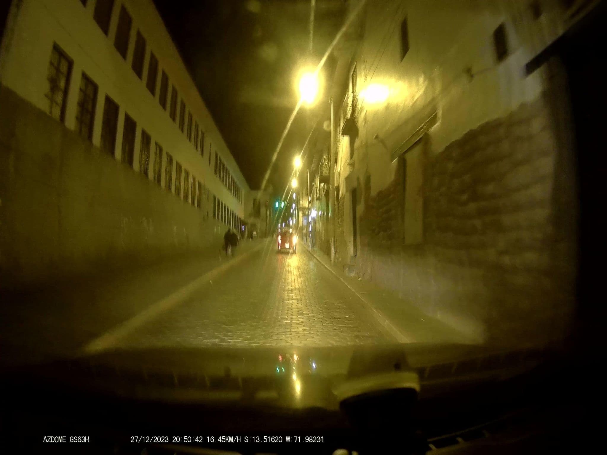 Street view near Teatro Inka, Santiago