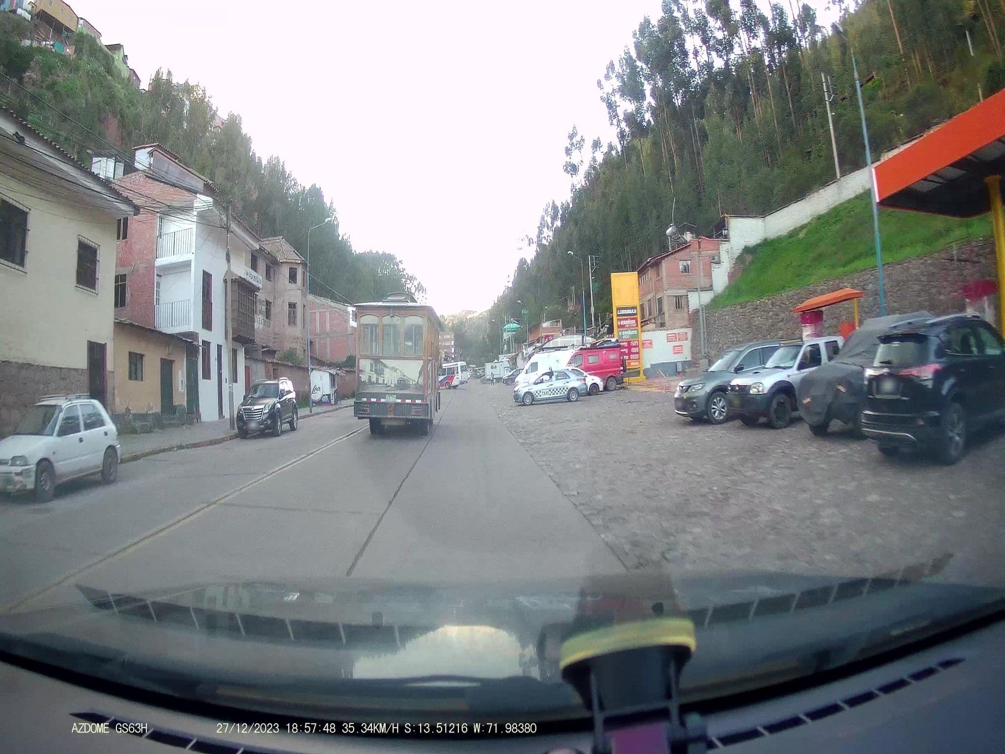 Street view near Mundo viajero saphy, Santiago