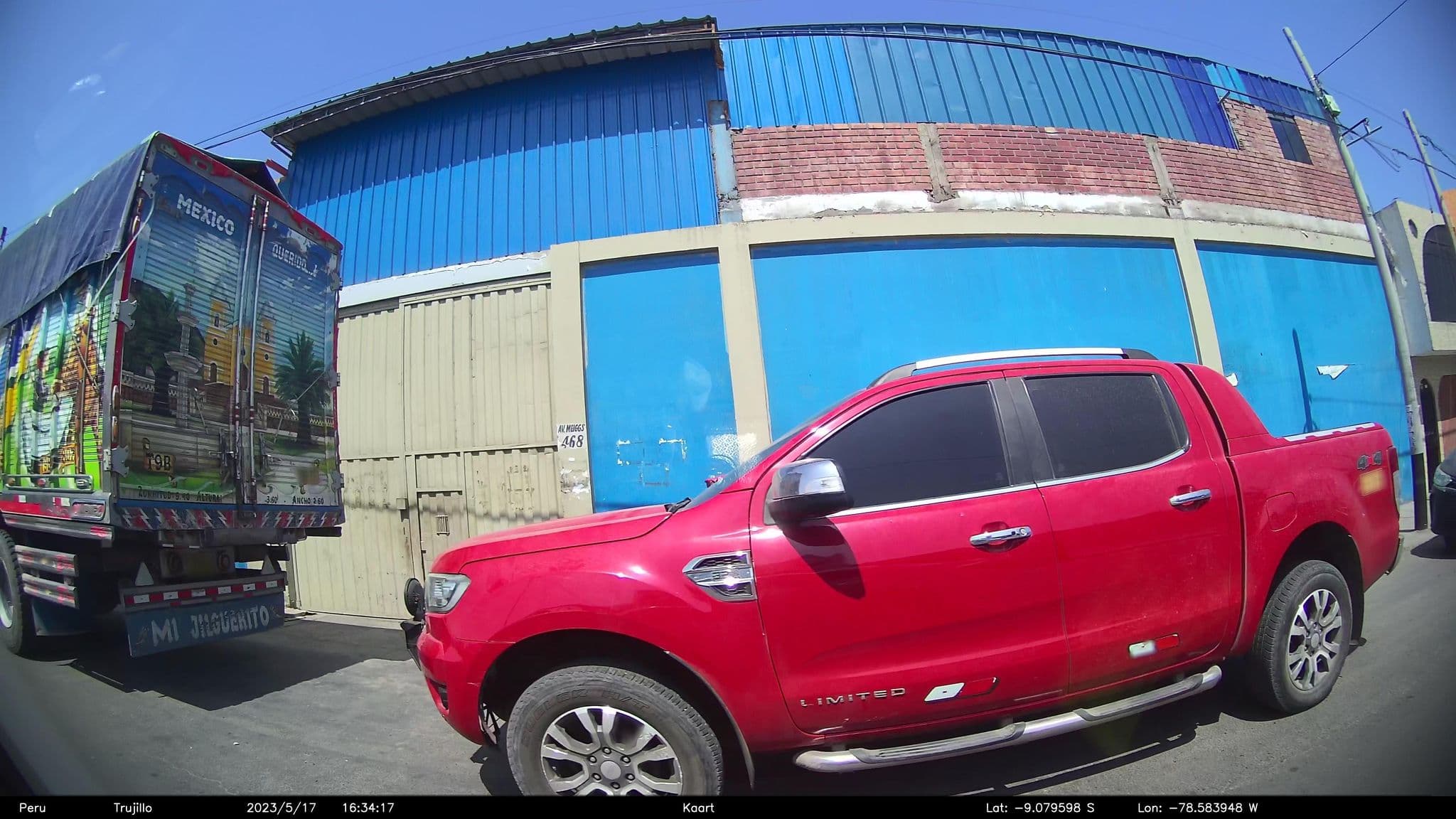 Street view near Hotel Palma Real, Chimbote — © kaart_2 (CC BY-SA · Mapillary)