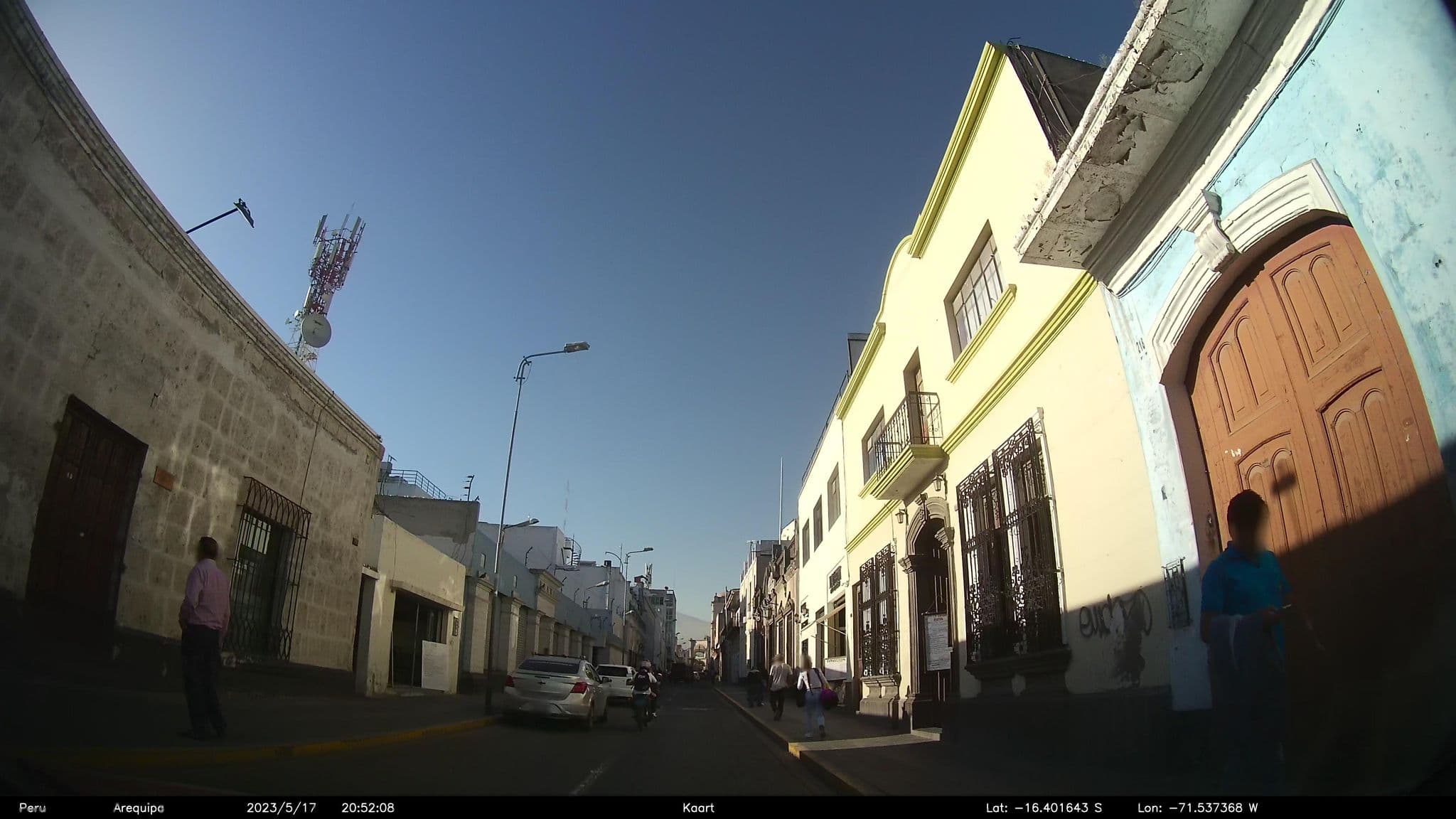 Street view near Damelich, Arequipa