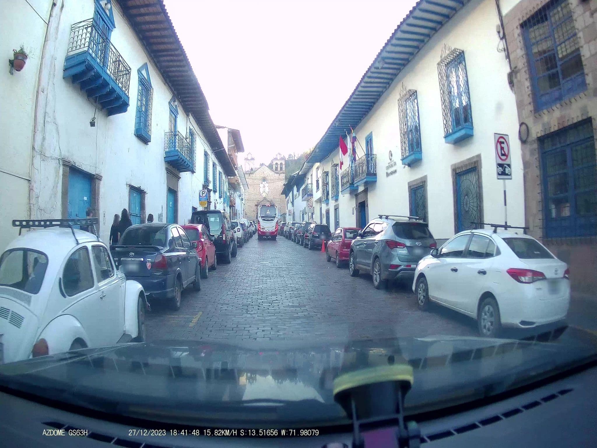 Street view near Royal, Santiago